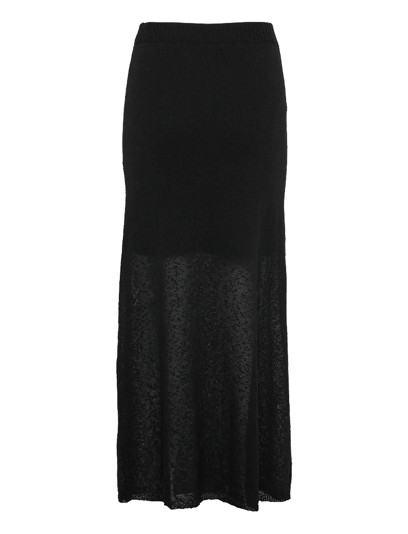Twist & Tango - Meline Bouclé Skirt - midi-röcke - black - 1