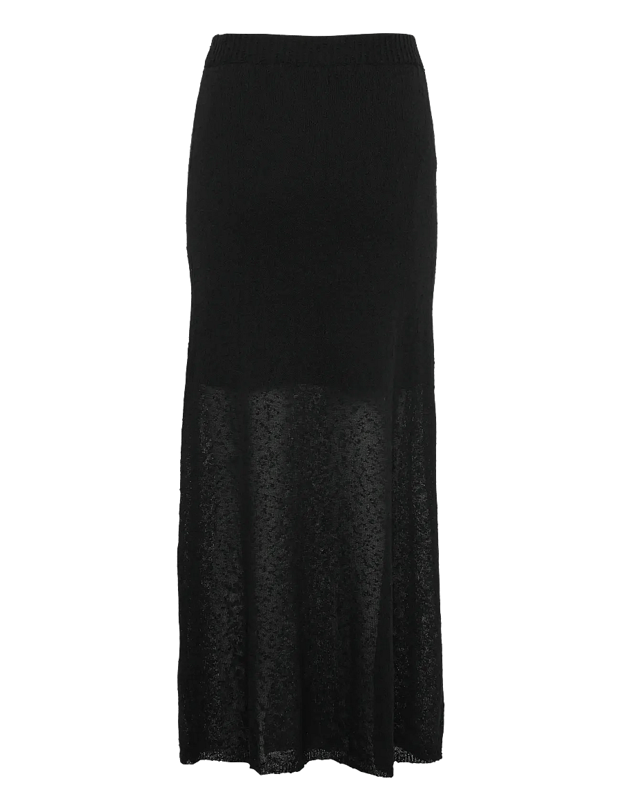 Twist & Tango - Meline Bouclé Skirt - midi nederdele - black - 1