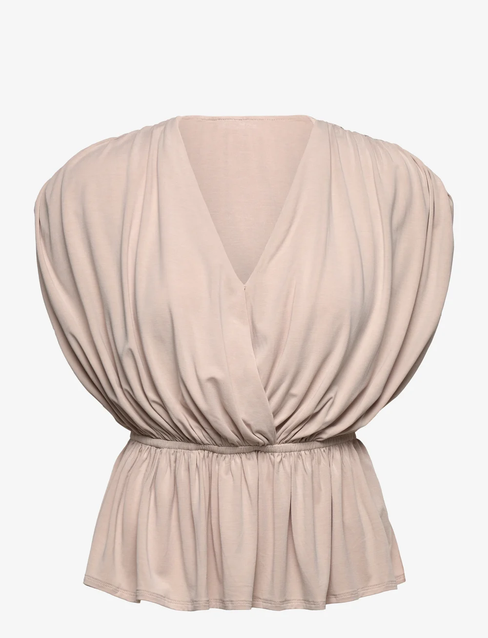 Twist & Tango - Whitley Top - kortærmede bluser - lt greige - 0