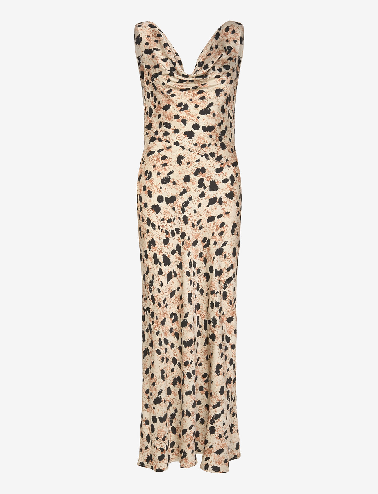 Twist & Tango - Disa Satin Dress - abstract leo print - 1