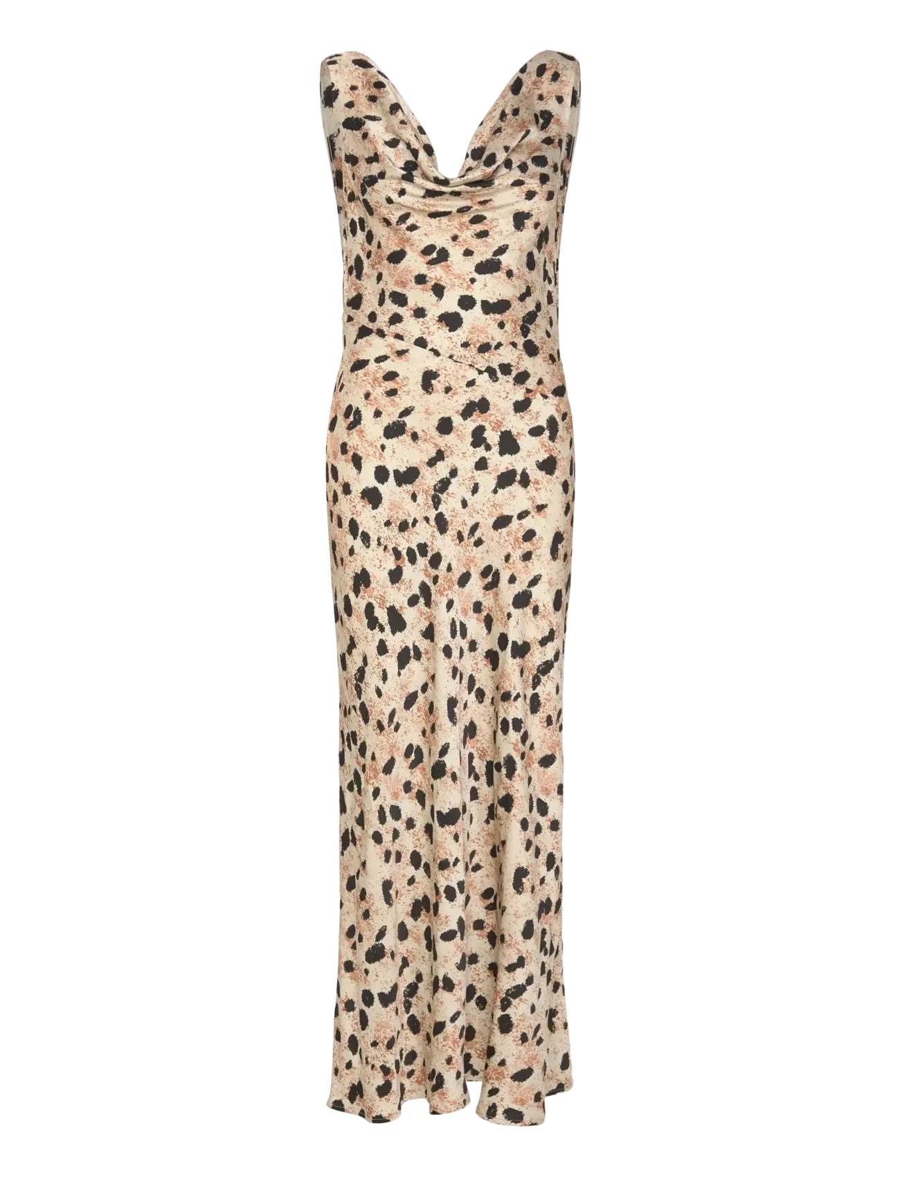 Twist & Tango - Disa Satin Dress - abstract leo print - 1