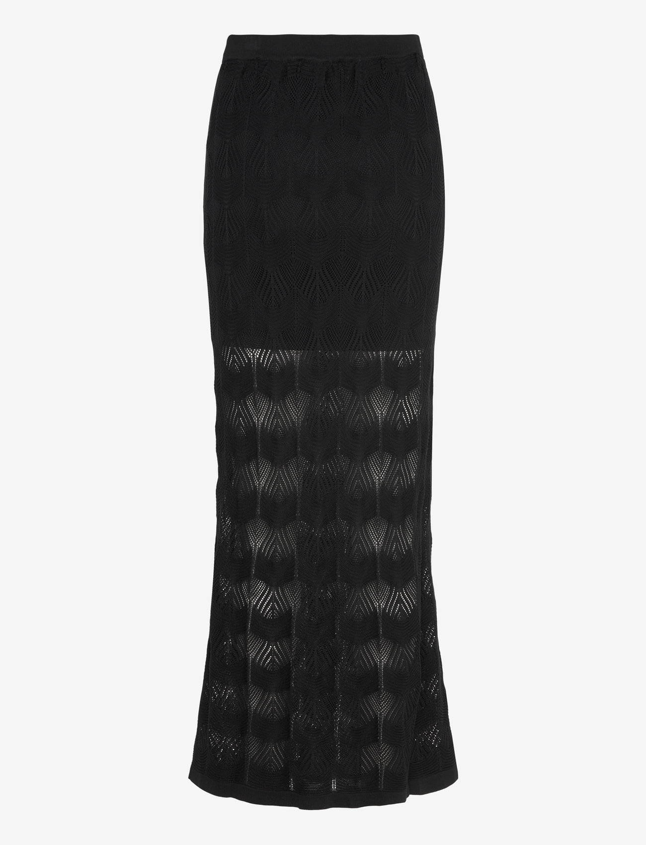 Twist & Tango - Ziatra Crochet Skirt - maxikjolar - black - 2