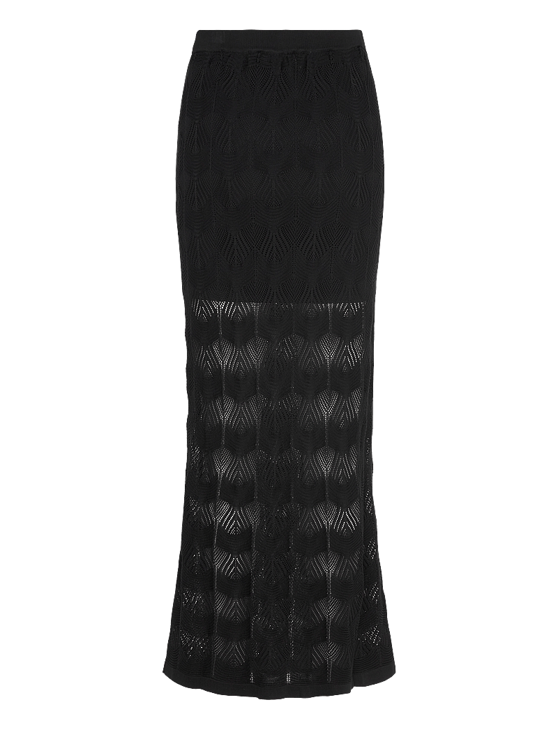 Twist & Tango - Ziatra Crochet Skirt - maxikjolar - black - 2