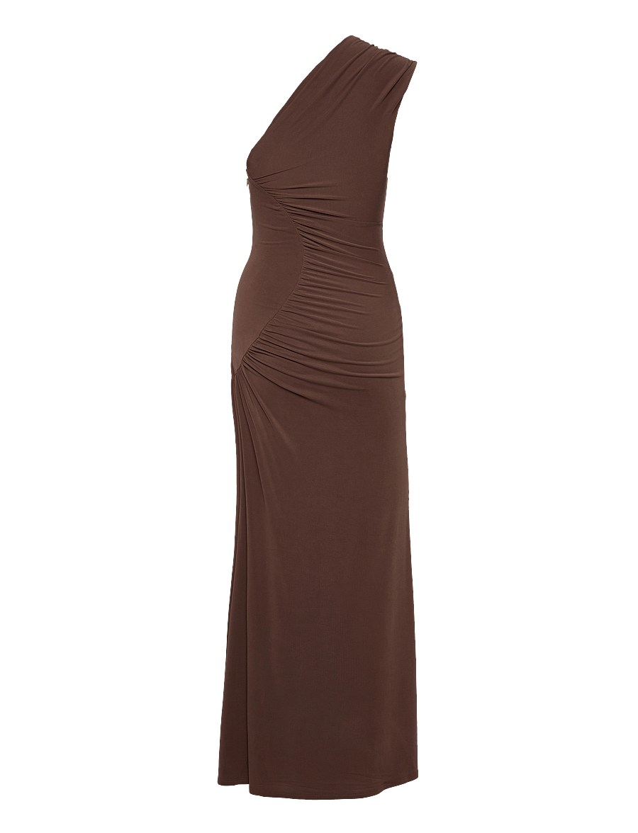 Twist & Tango - Jona Gathered Dress - Õhtukleidid - rich brown - 1