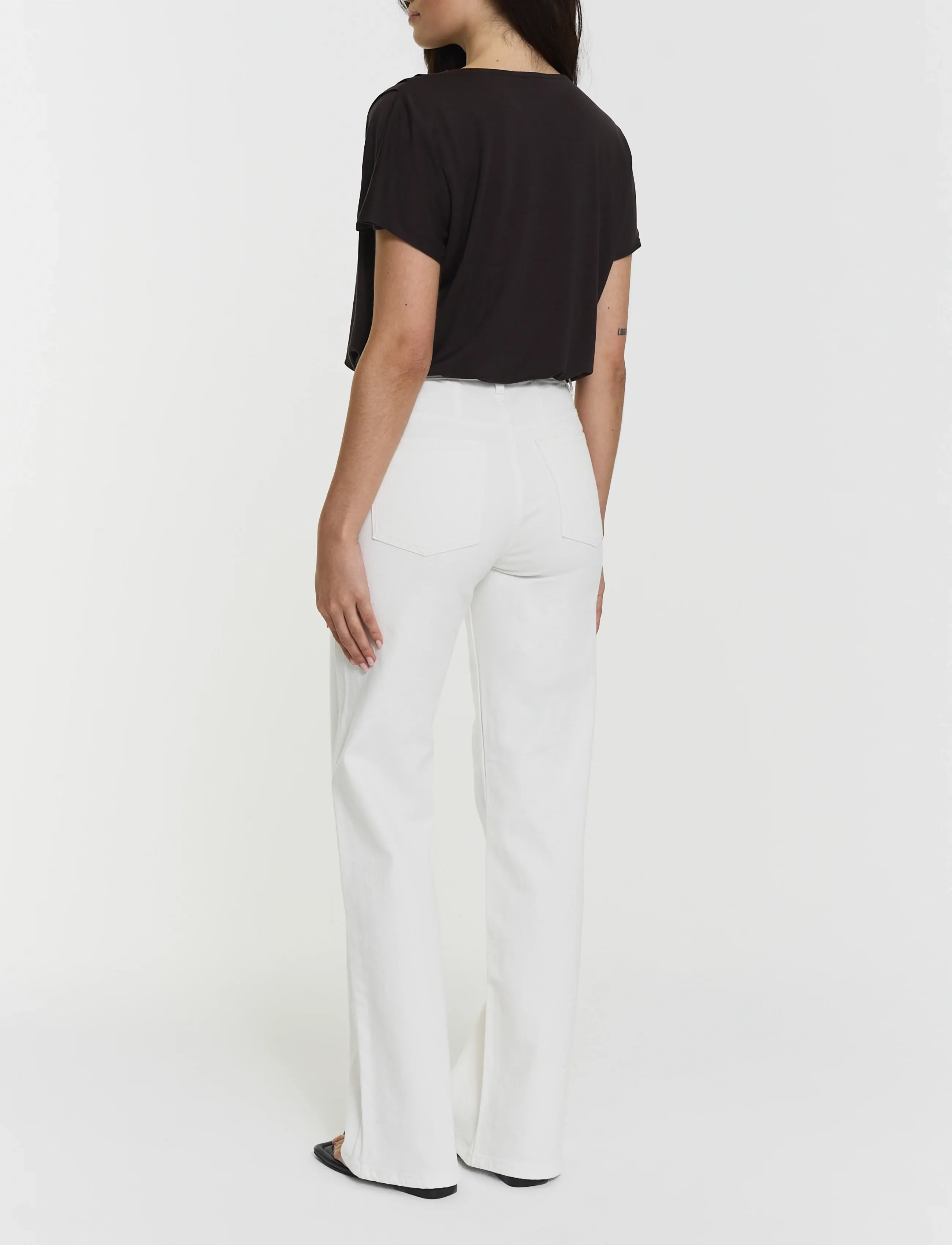 Twist & Tango - Kalani Top - t-shirts - coffee - 4