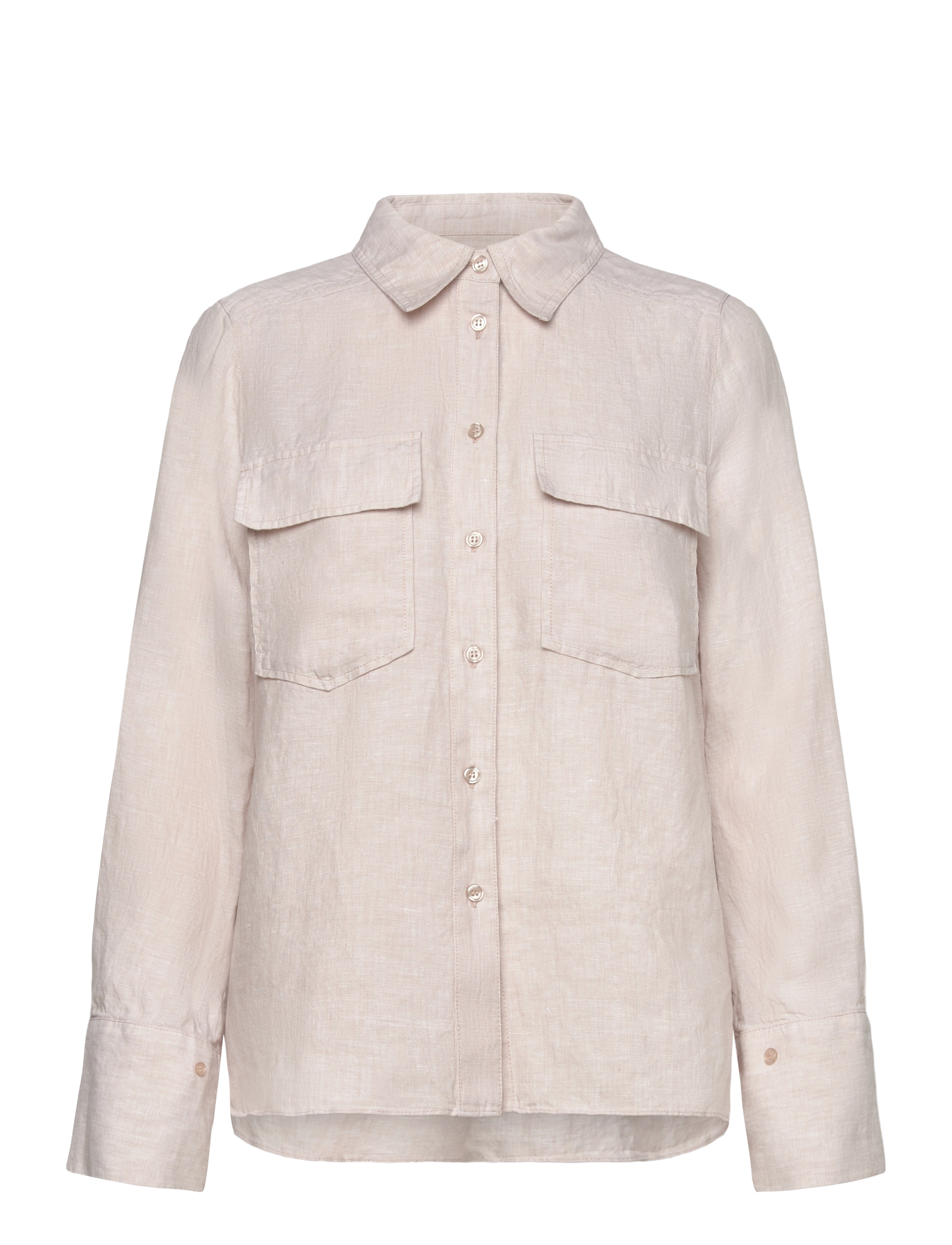 Twist & Tango Cassidy Linen Shirt - Kleidung - BEIGE MÉLANGE / beige
