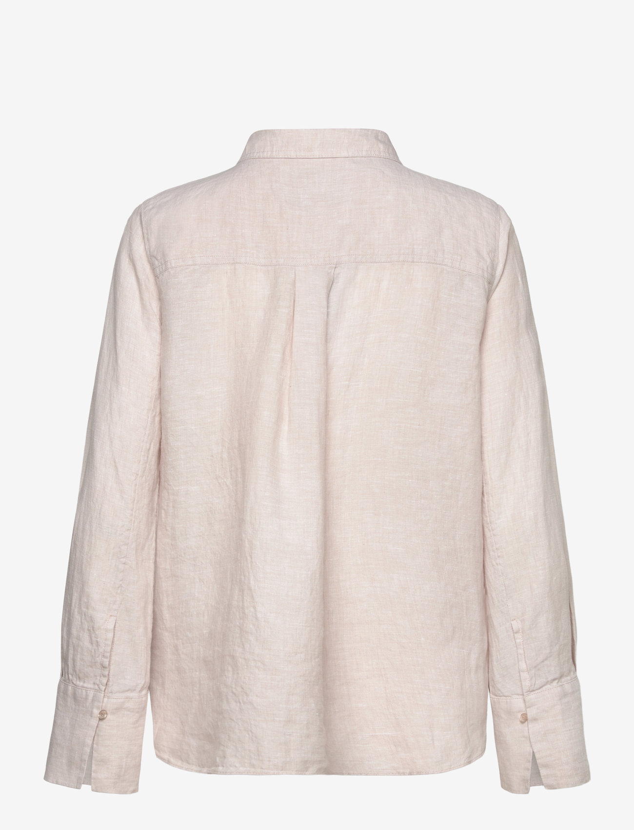 Twist & Tango - Cassidy Linen Shirt - langærmede skjorter - beige mÉlange - 1