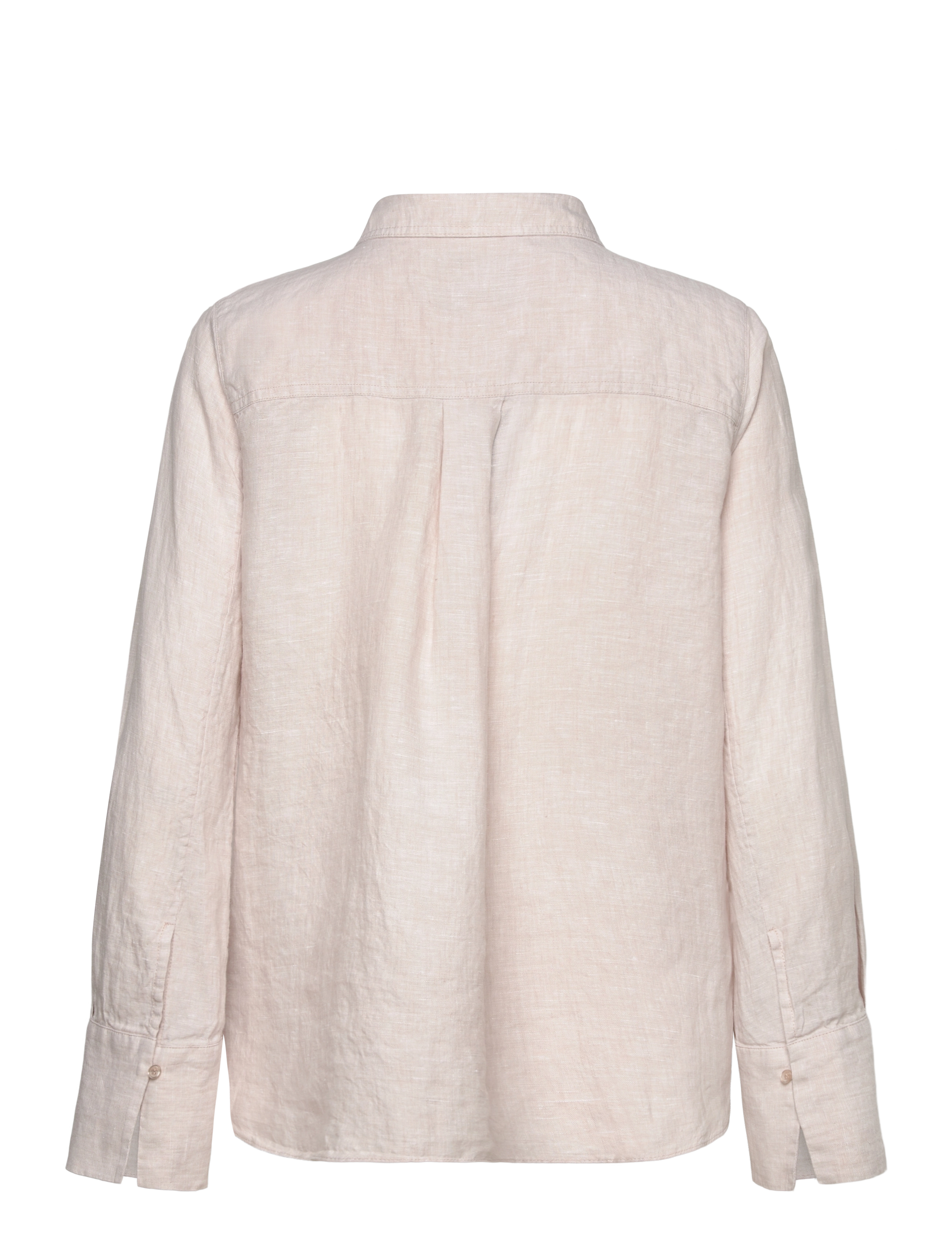 Twist & Tango - Cassidy Linen Shirt - langærmede skjorter - beige mÉlange - 1