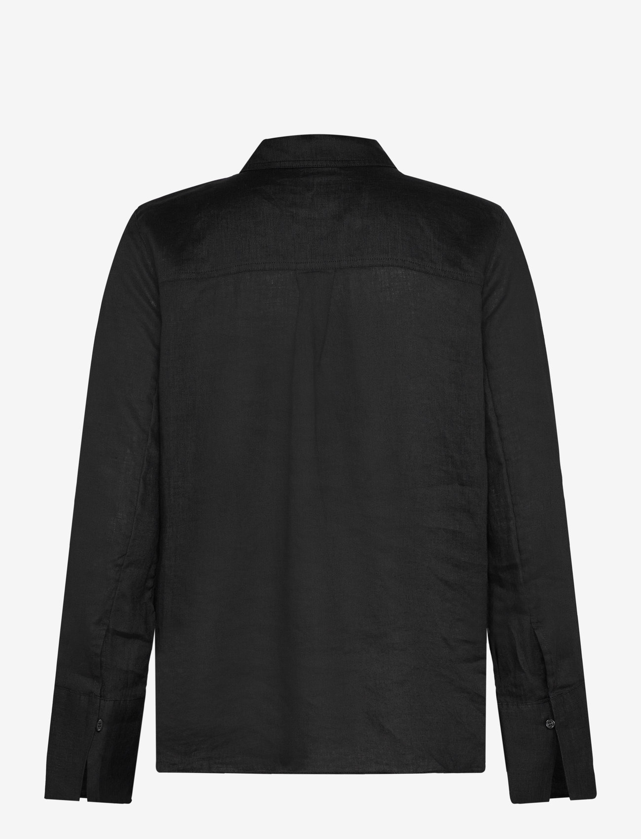 Twist & Tango - Cassidy Linen Shirt - long-sleeved shirts - black - 1
