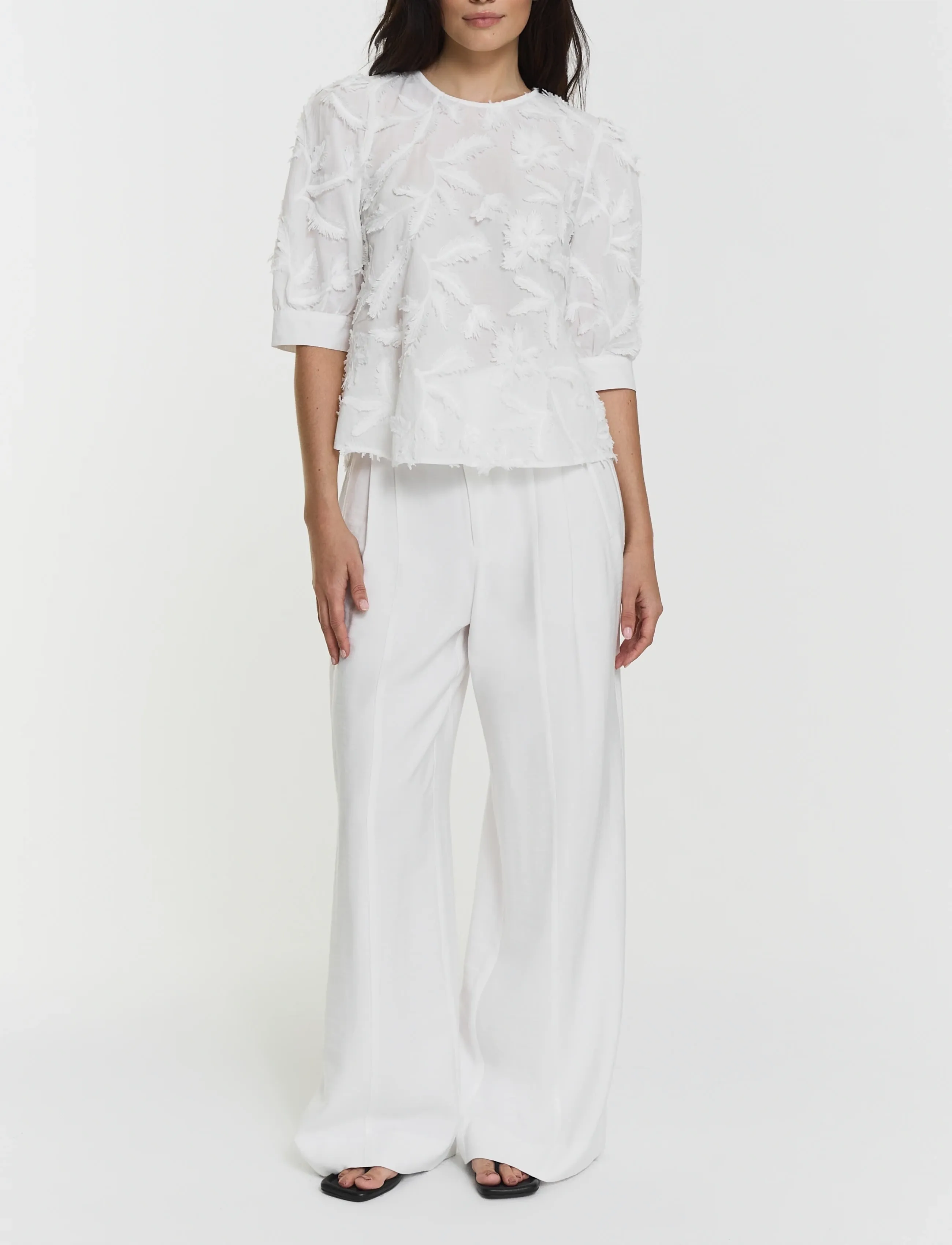 Twist & Tango Marla Blouse - Blusar & Skjortor - WHITE / white