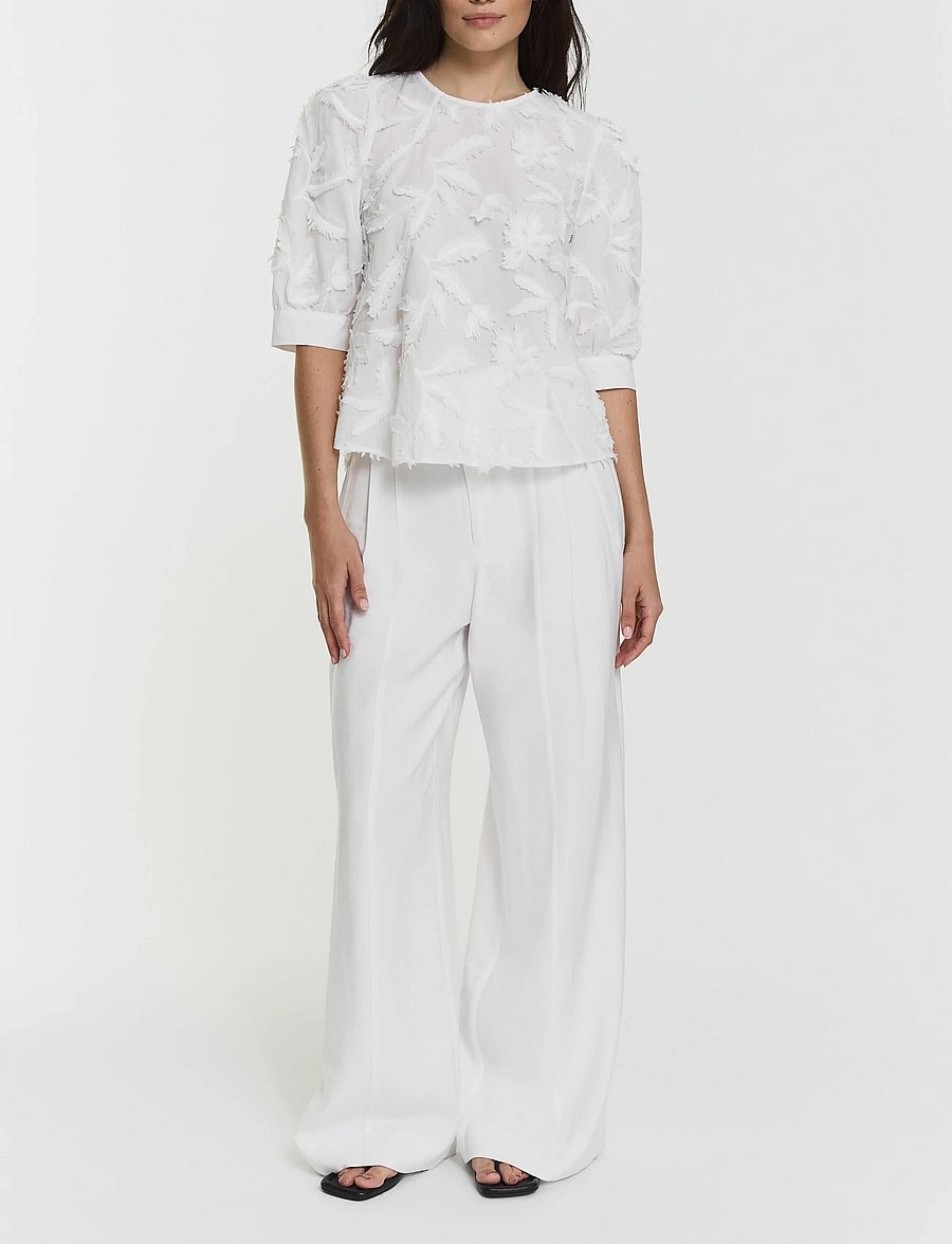 Twist & Tango - Marla Blouse - kortærmede bluser - white - 0
