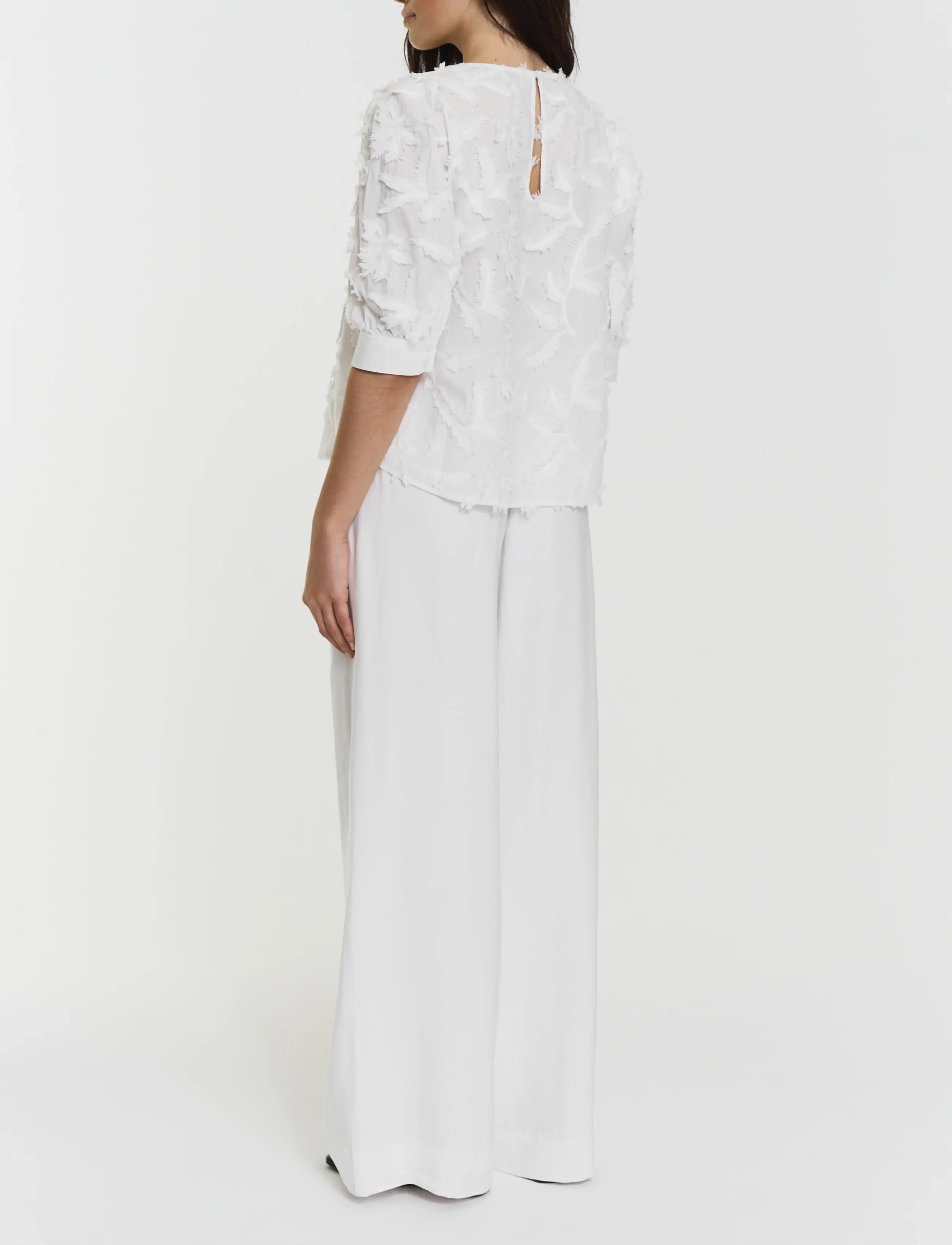 Twist & Tango - Marla Blouse - kortærmede bluser - white - 4