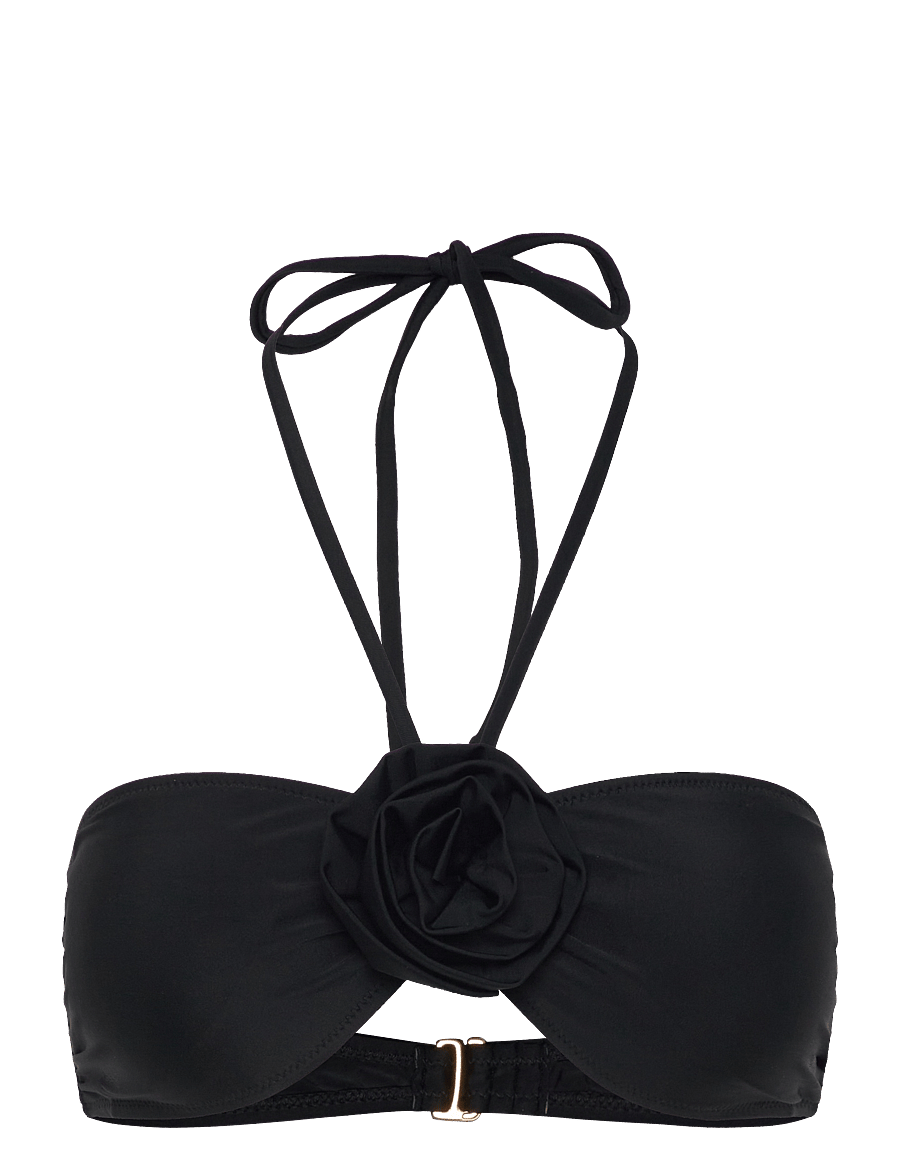 Twist & Tango - Apollonia Bikini Top - paelast bikiinide ülaosad - black - 0