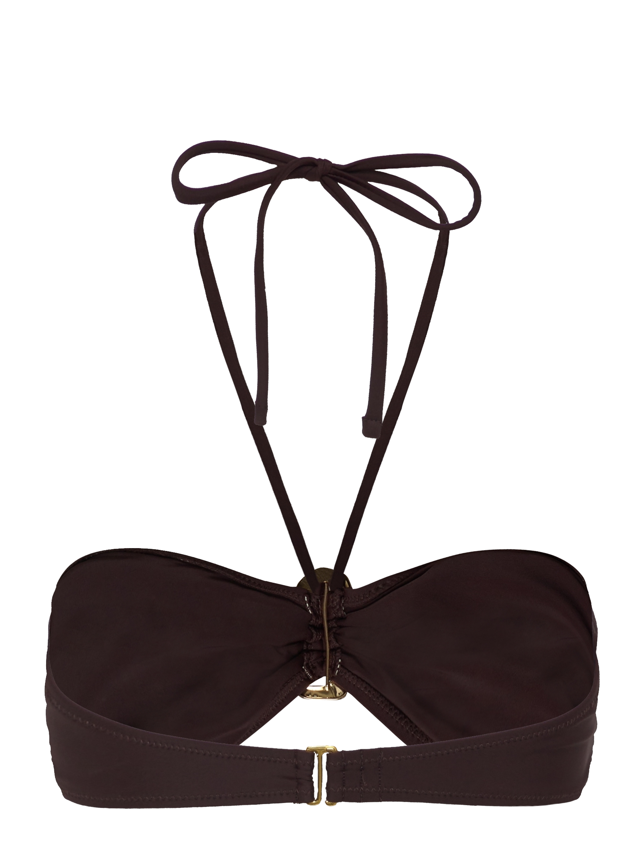 Twist & Tango - Lemoni Bikini Top - rich brown - 1