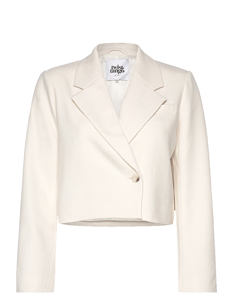 Twist & Tango - Athina Cropped Blazer - off white - 0