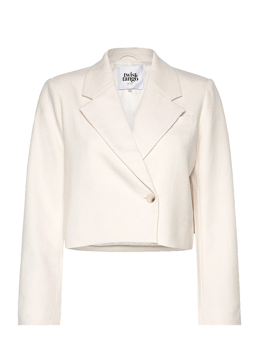 Twist & Tango - Athina Cropped Blazer - cropped-blazer - off white - 0
