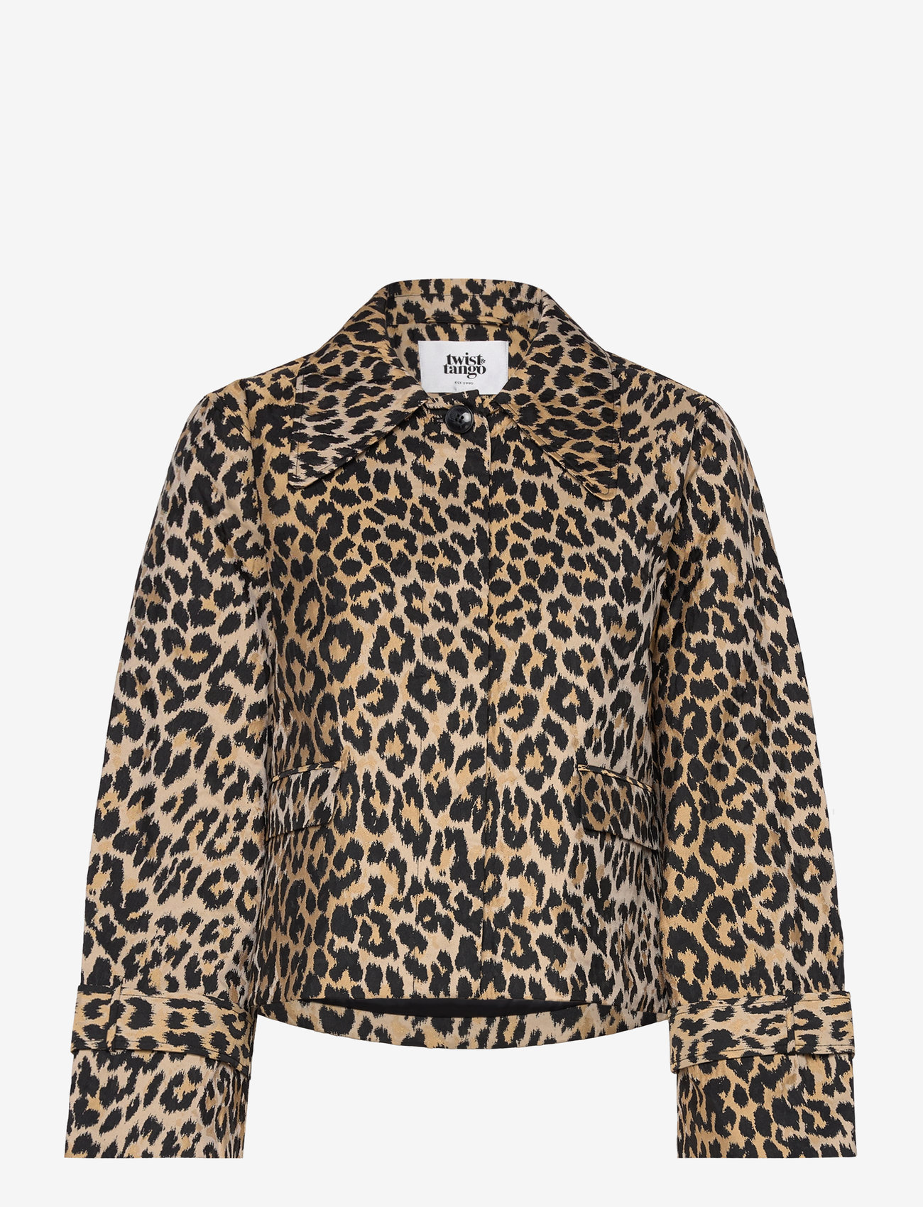 Twist & Tango - Solina Jacket - efterårsjakker - leo print - 1