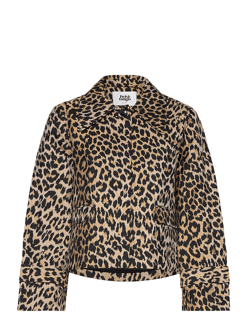Twist & Tango - Solina Jacket - efterårsjakker - leo print - 1