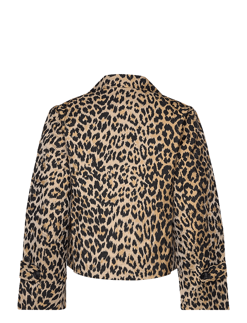 Twist & Tango - Solina Jacket - efterårsjakker - leo print - 2
