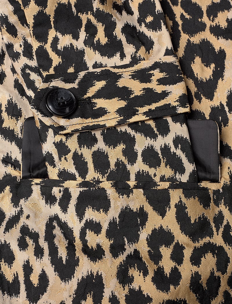 Twist & Tango - Solina Jacket - efterårsjakker - leo print - 4