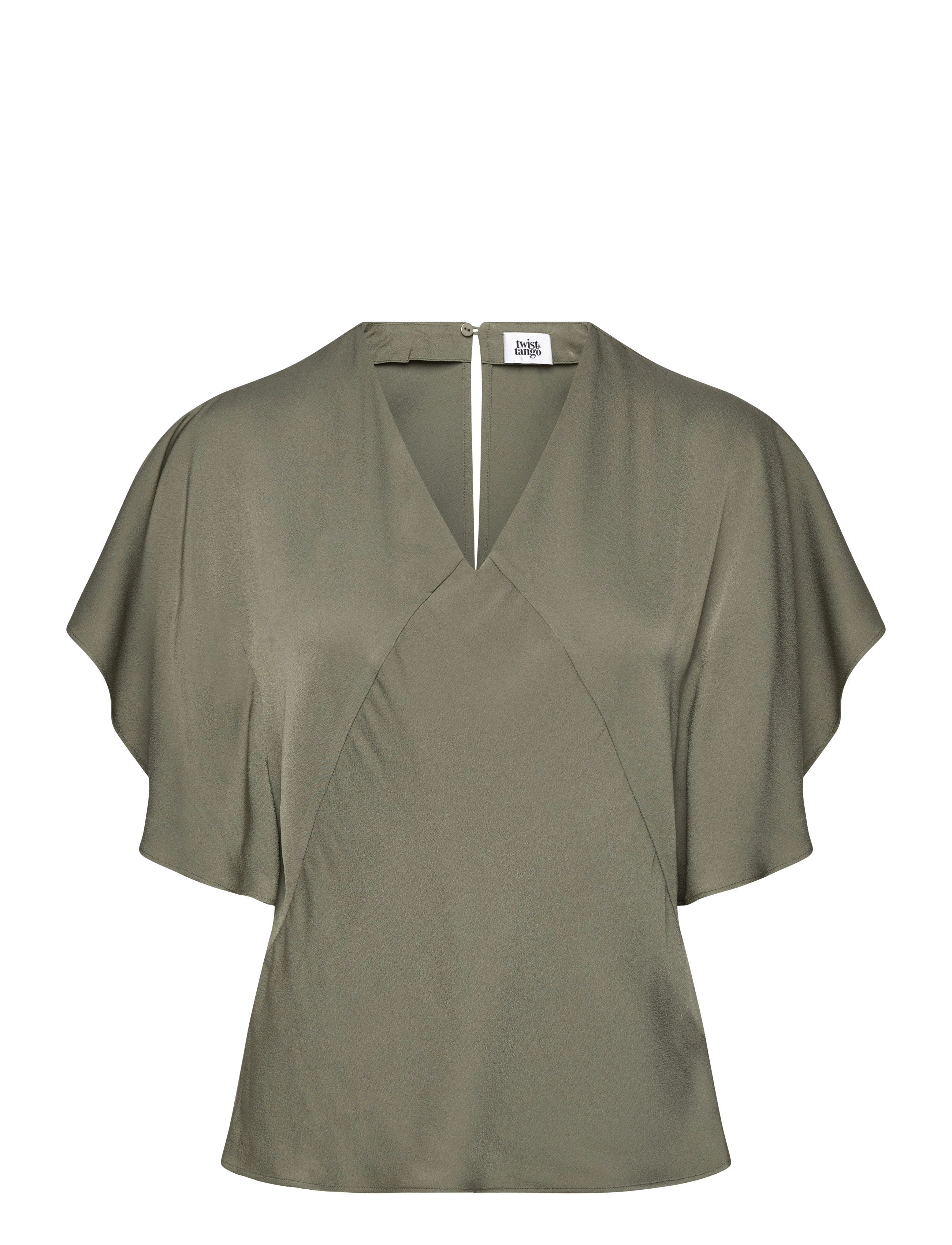 Twist & Tango Florentina Top - Kampagne - KHAKI / green