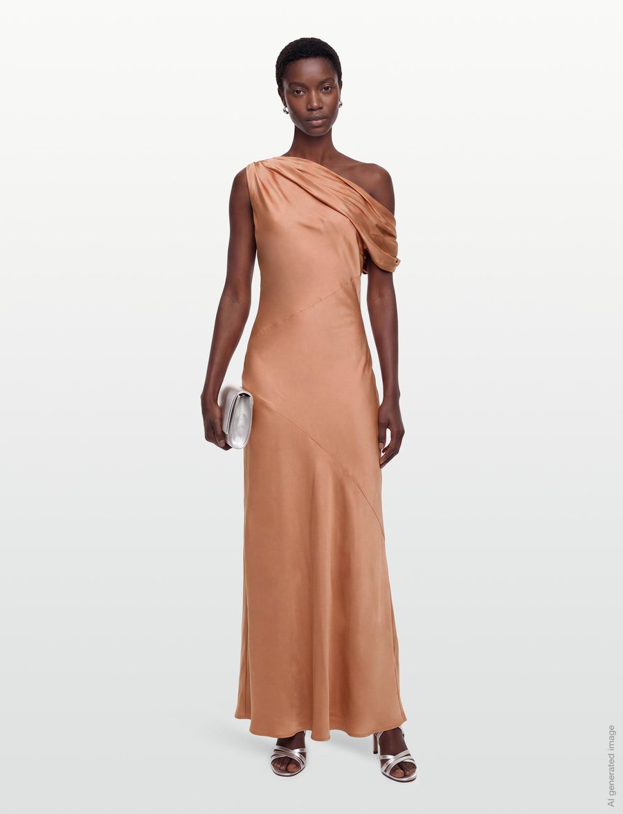 Twist & Tango - Vanessa Satin Maxi Dress - canyon sunset - 0