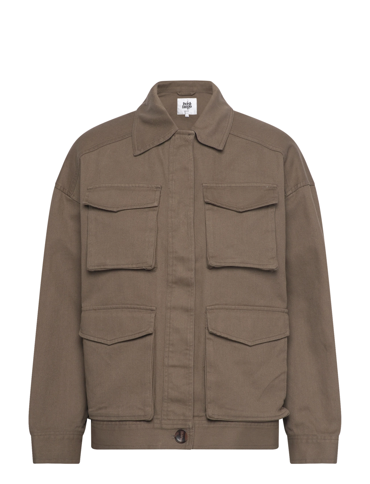 Twist & Tango Zelda Jacket, Kvinder, Utility Jakke, Kakigrøn, Str: XL
