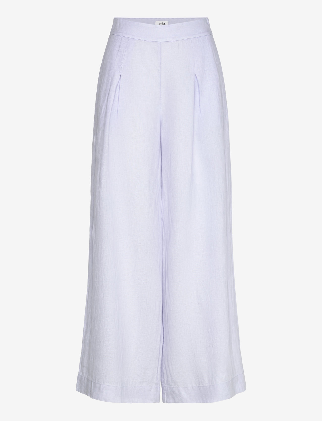 Twist & Tango - Aprilia Linen Trousers - vida byxor - illusion blue - 0