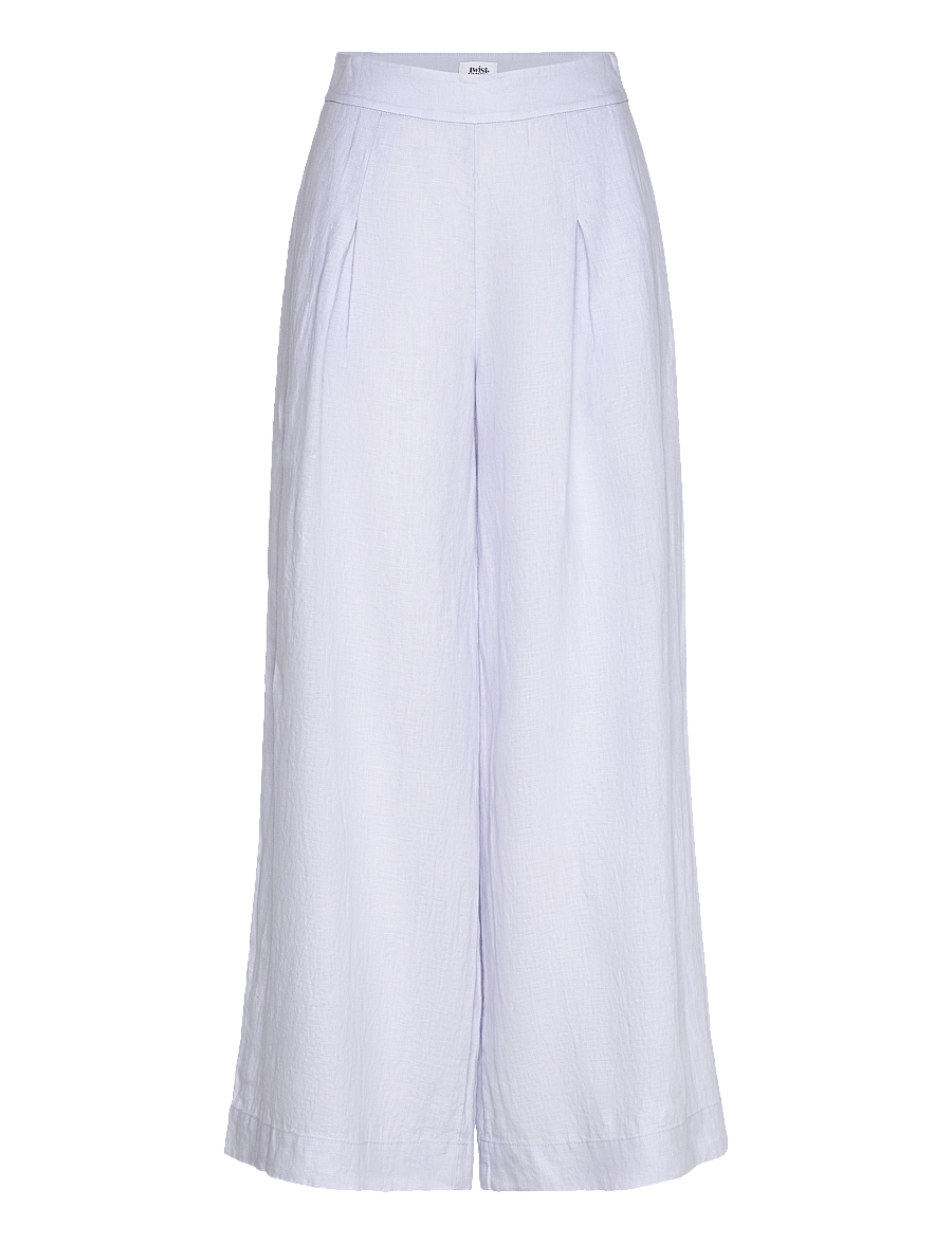 Twist & Tango - Aprilia Linen Trousers - hosen mit weitem bein - illusion blue - 0