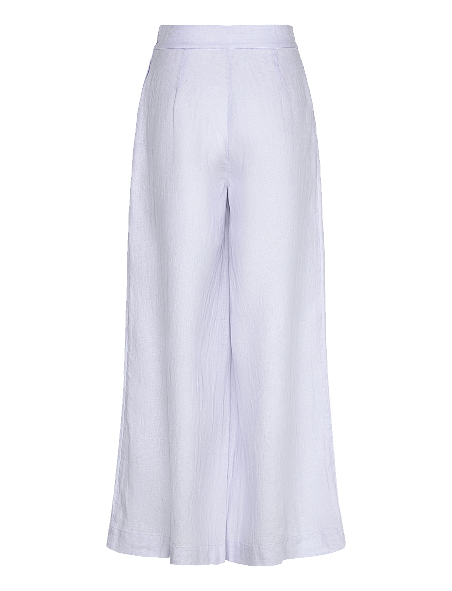 Twist & Tango - Aprilia Linen Trousers - hosen mit weitem bein - illusion blue - 1