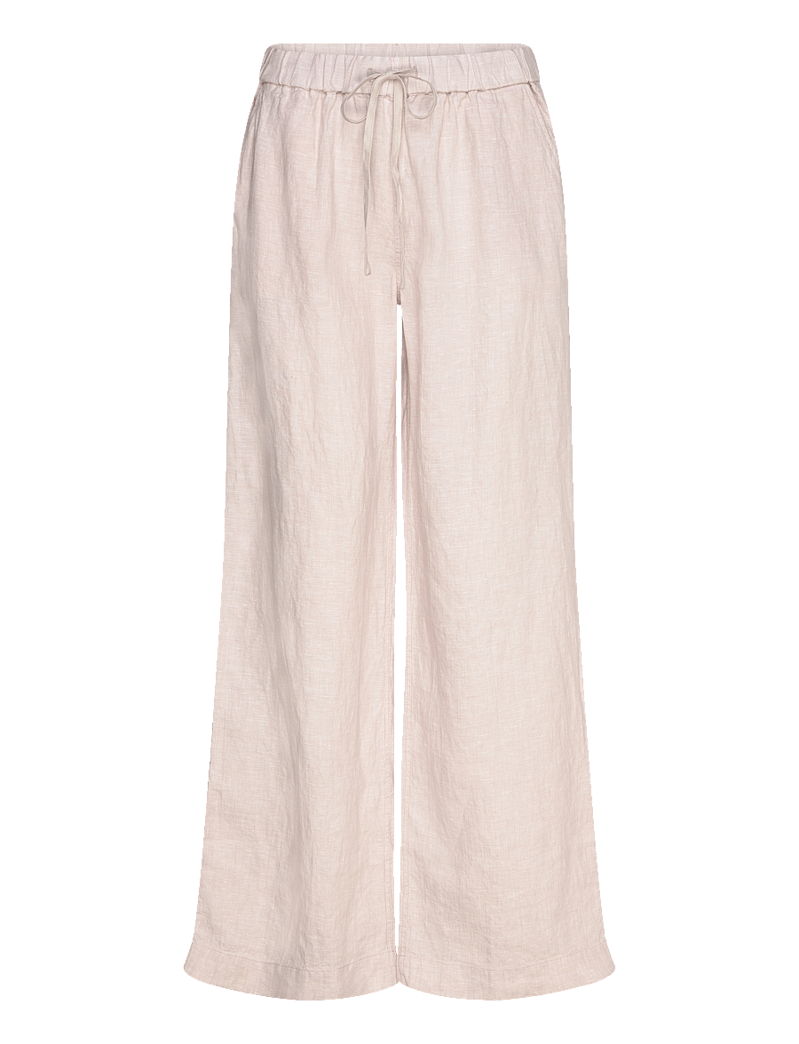 Twist & Tango - Aurora Linen Trousers - spodnie lniane - beige mÉlange - 0