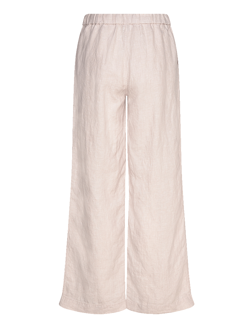 Twist & Tango - Aurora Linen Trousers - linnebyxor - beige mÉlange - 1