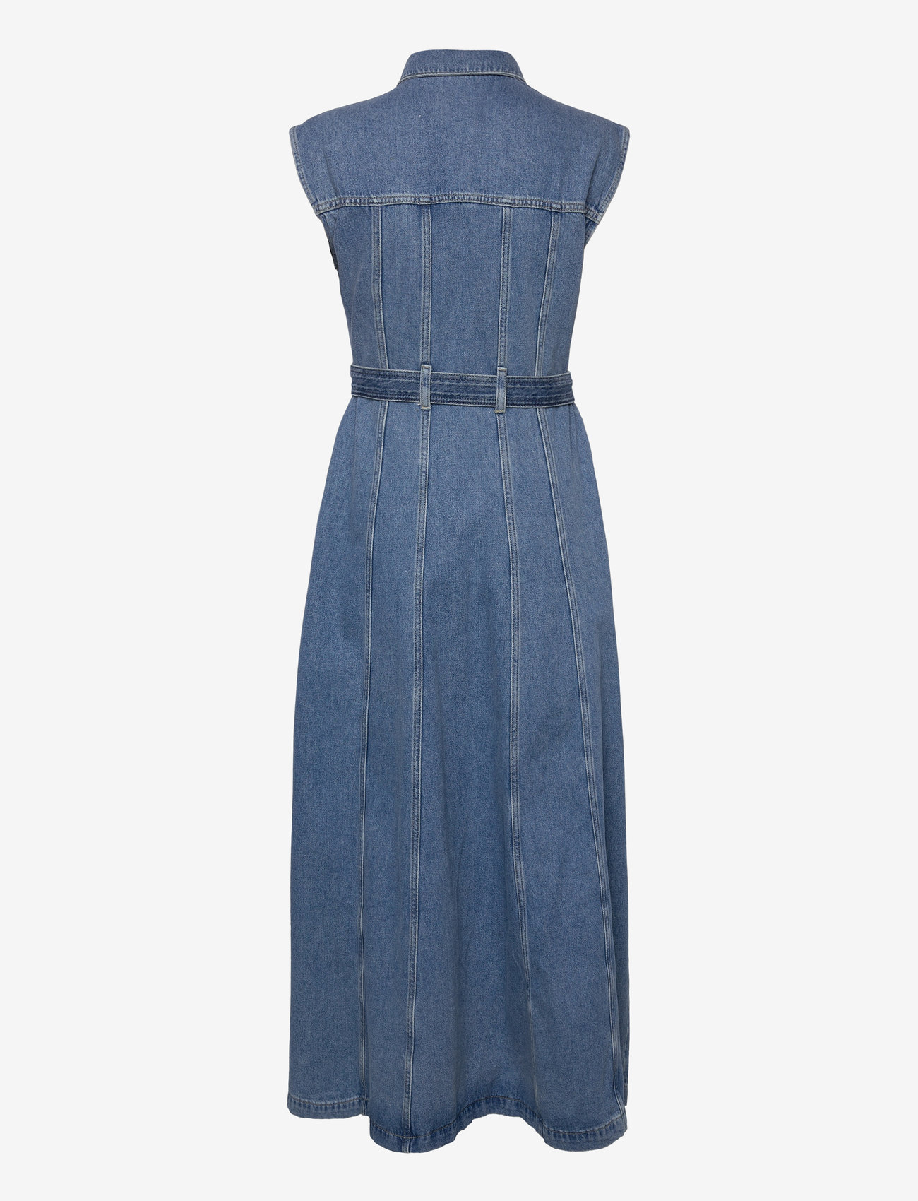 Twist & Tango - Sinan Denim Dress - skjortklänningar - dk blue wash - 1