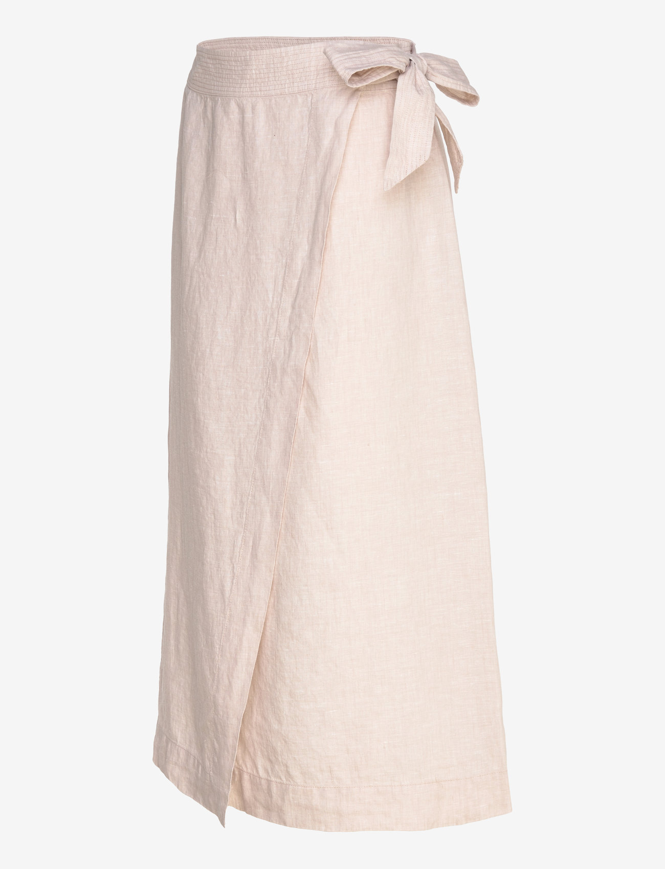 Twist & Tango - Vivienne Linen Skirt - midi-röcke - beige mÉlange - 2