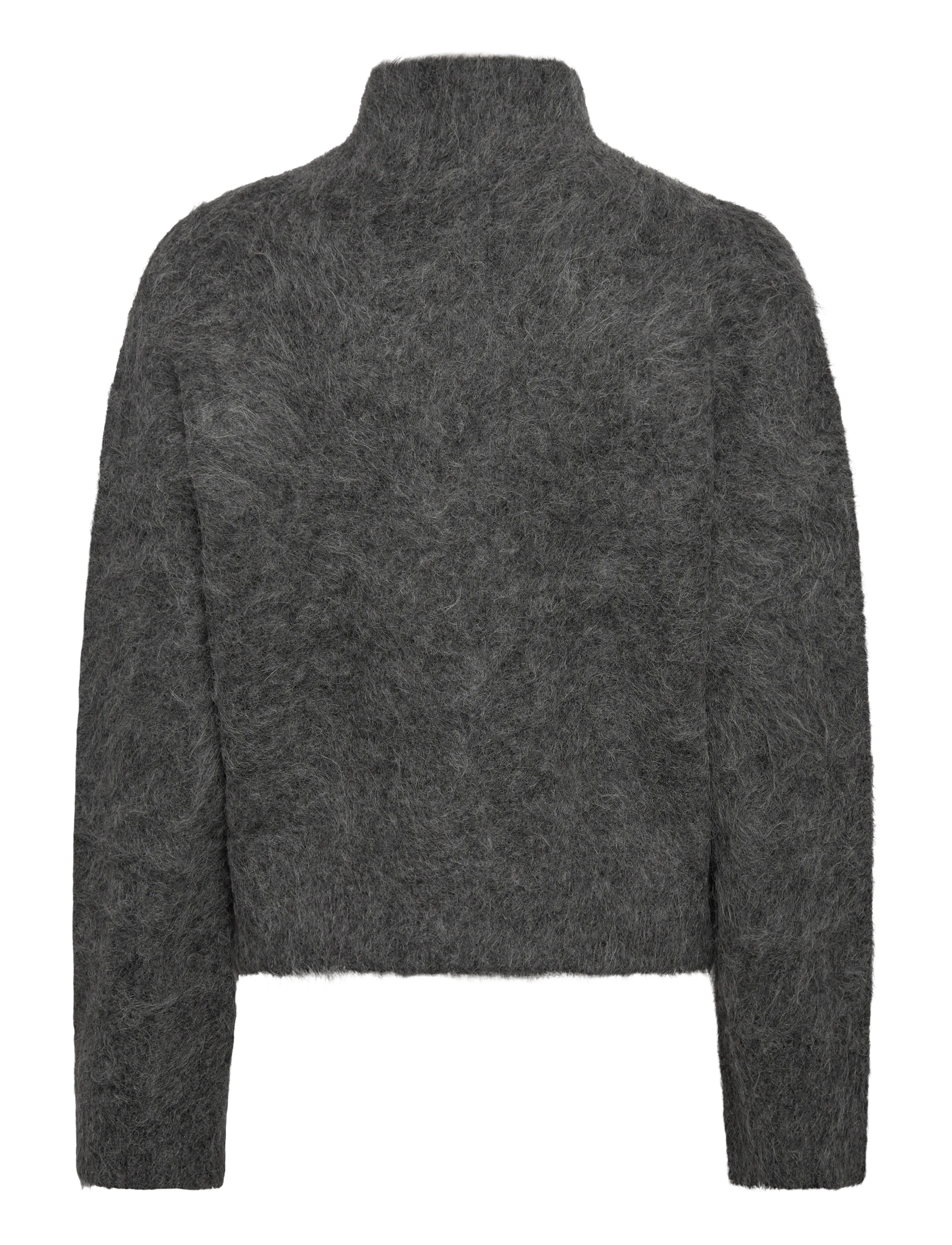Twist & Tango - Ritva Knitted Sweater - turtlenecks - dk grey mÉlange - 1