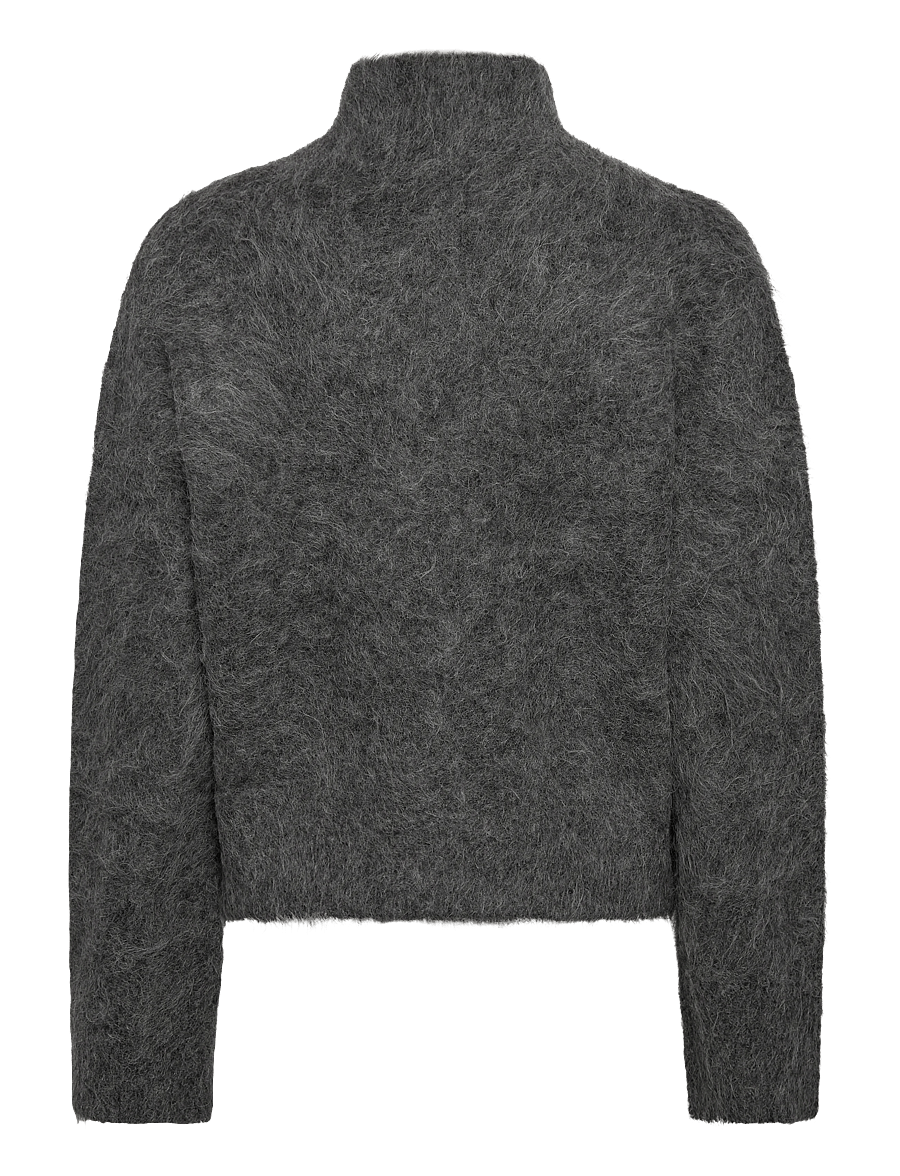 Twist & Tango - Ritva Knitted Sweater - pologenser - dk grey mÉlange - 1