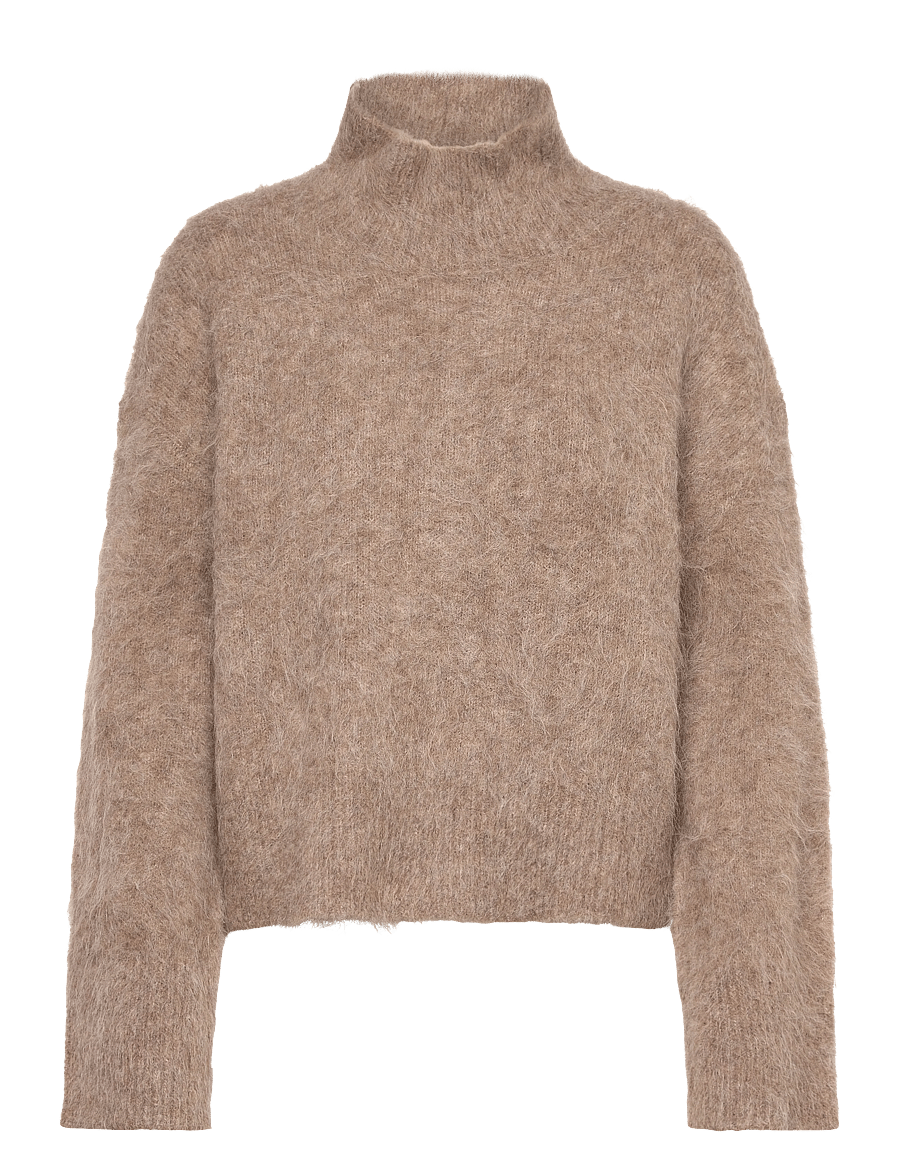 Twist & Tango - Ritva Knitted Sweater - polotröjor - hazelnut - 0