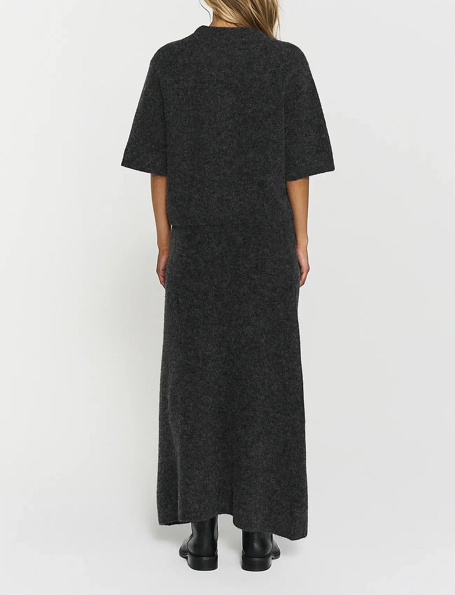 Twist & Tango - Madina Short Sleeve Knit - pullover - blackish mÉlange - 3