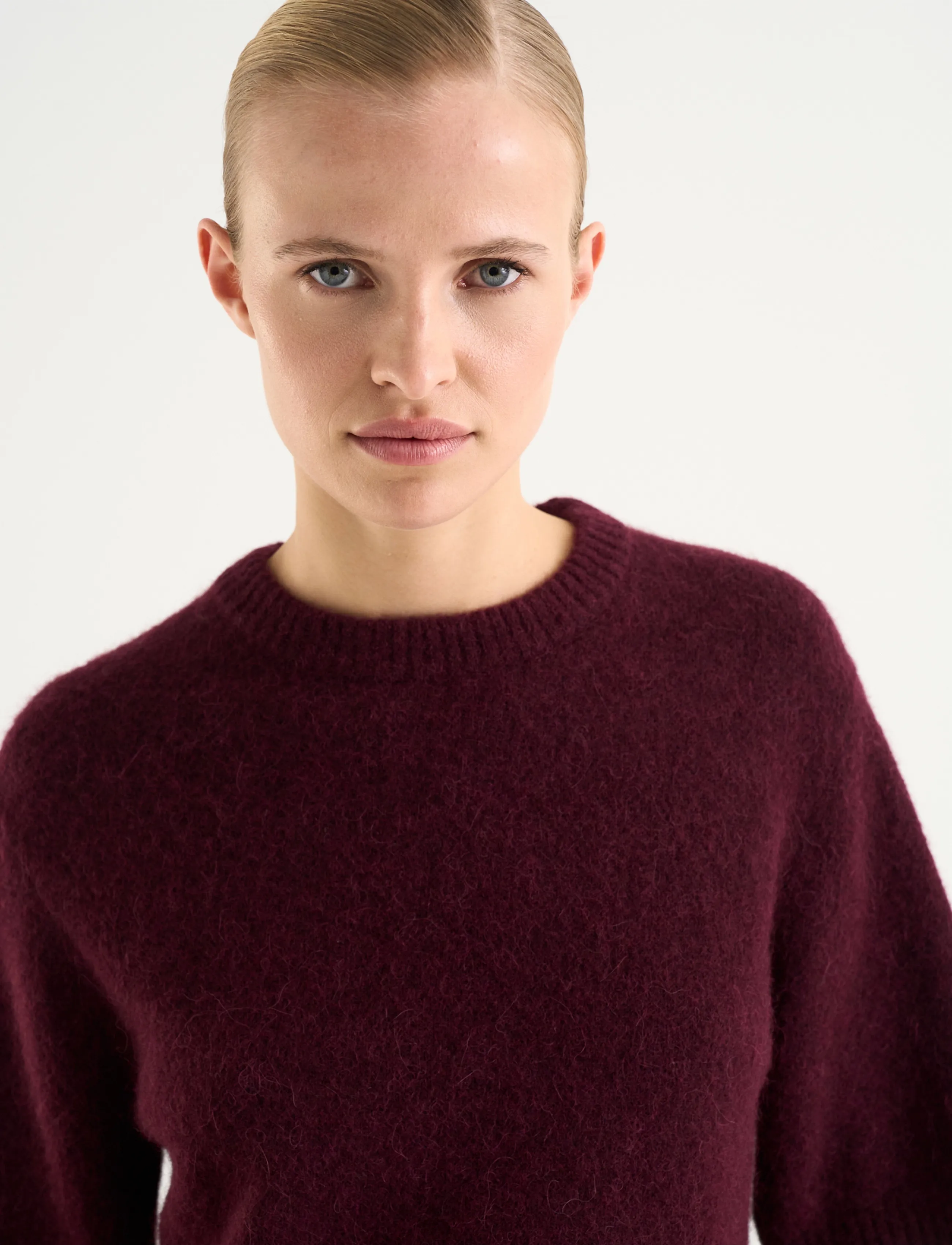 Twist & Tango - Madina Short Sleeve Knit - pullover - burgundy - 3