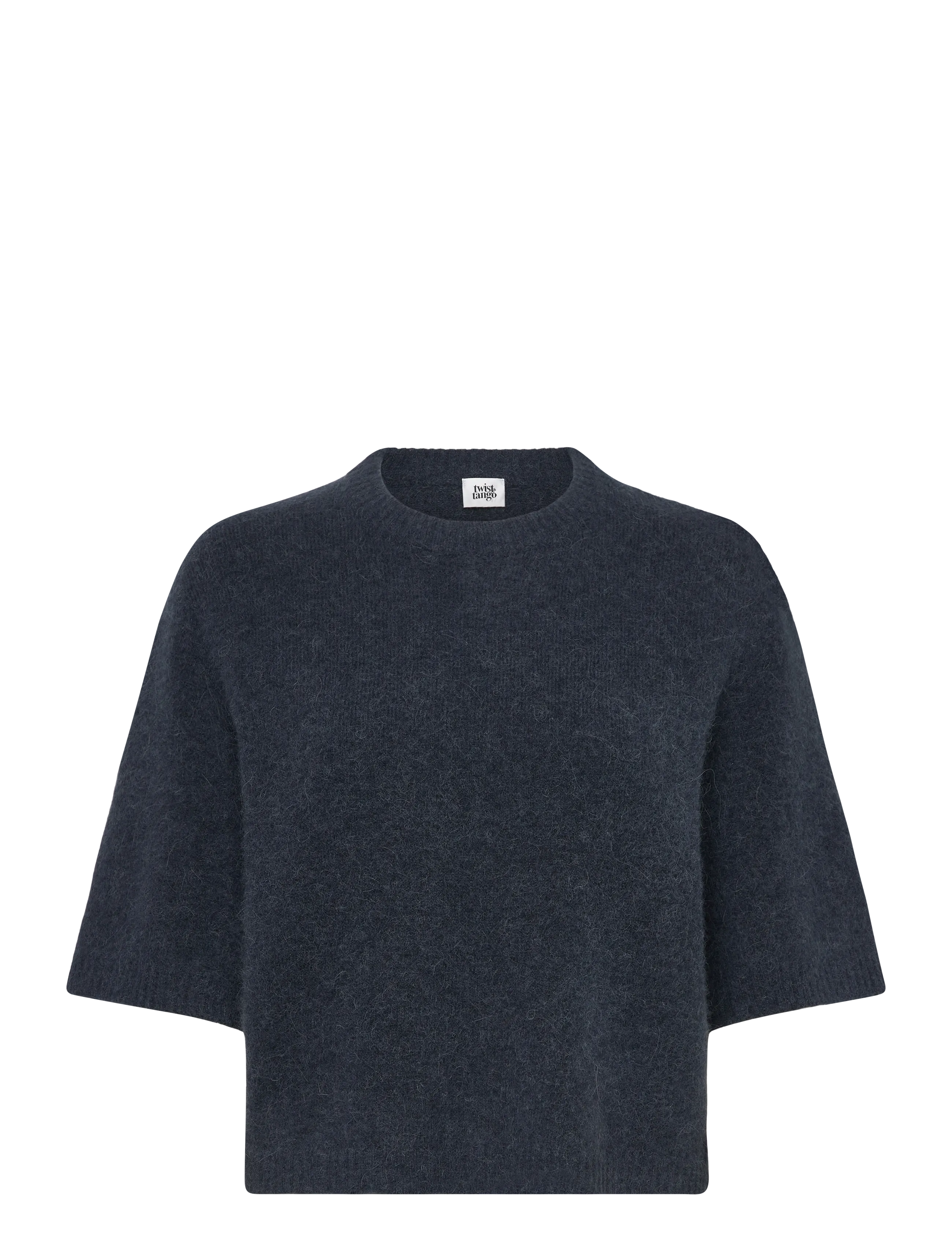 TWIST & TANGO Madina Kurz Sleeve Knit Navy - L - Damen