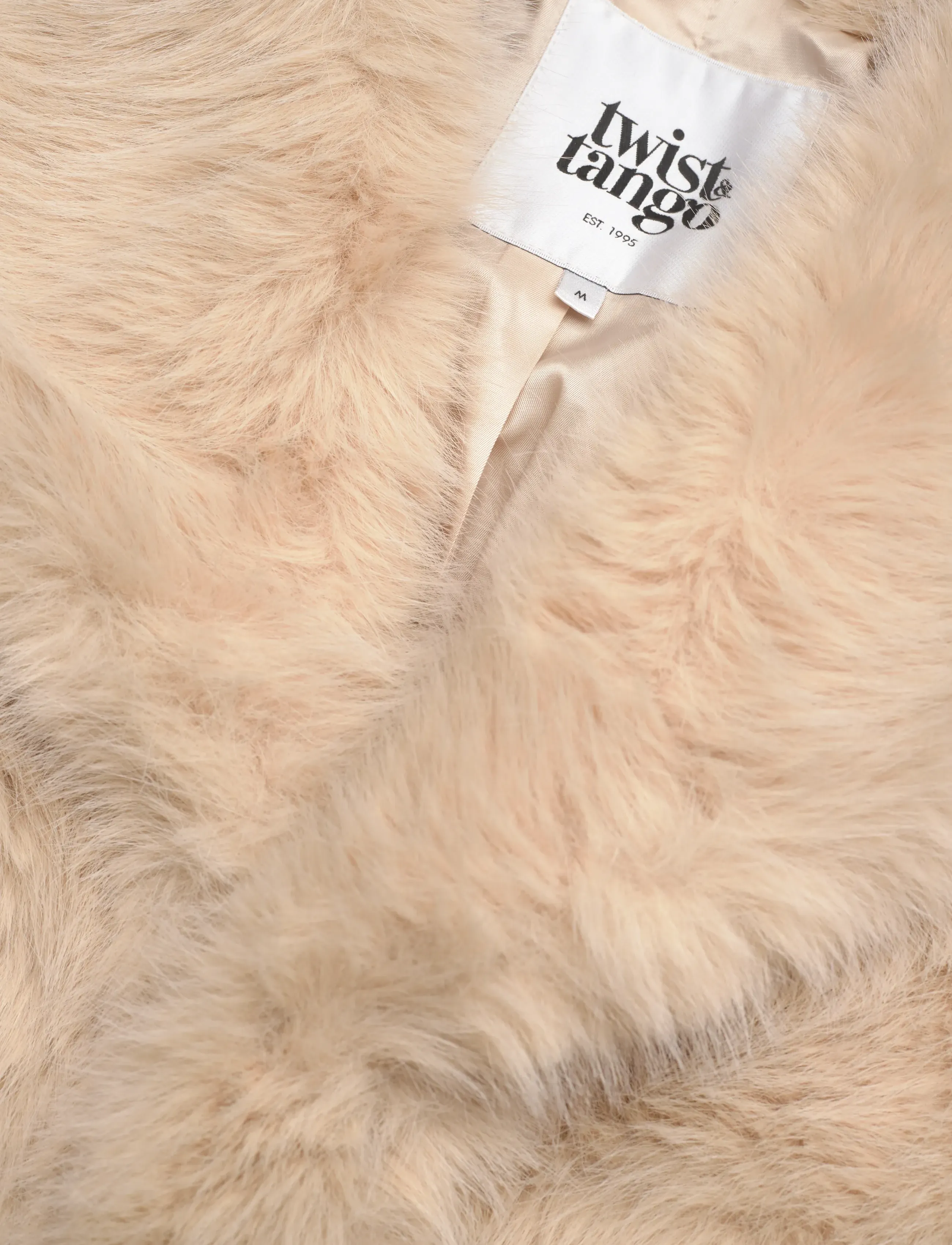 Twist & Tango - Joline Faux Fur jacket - kunstpelz - champagne - 2