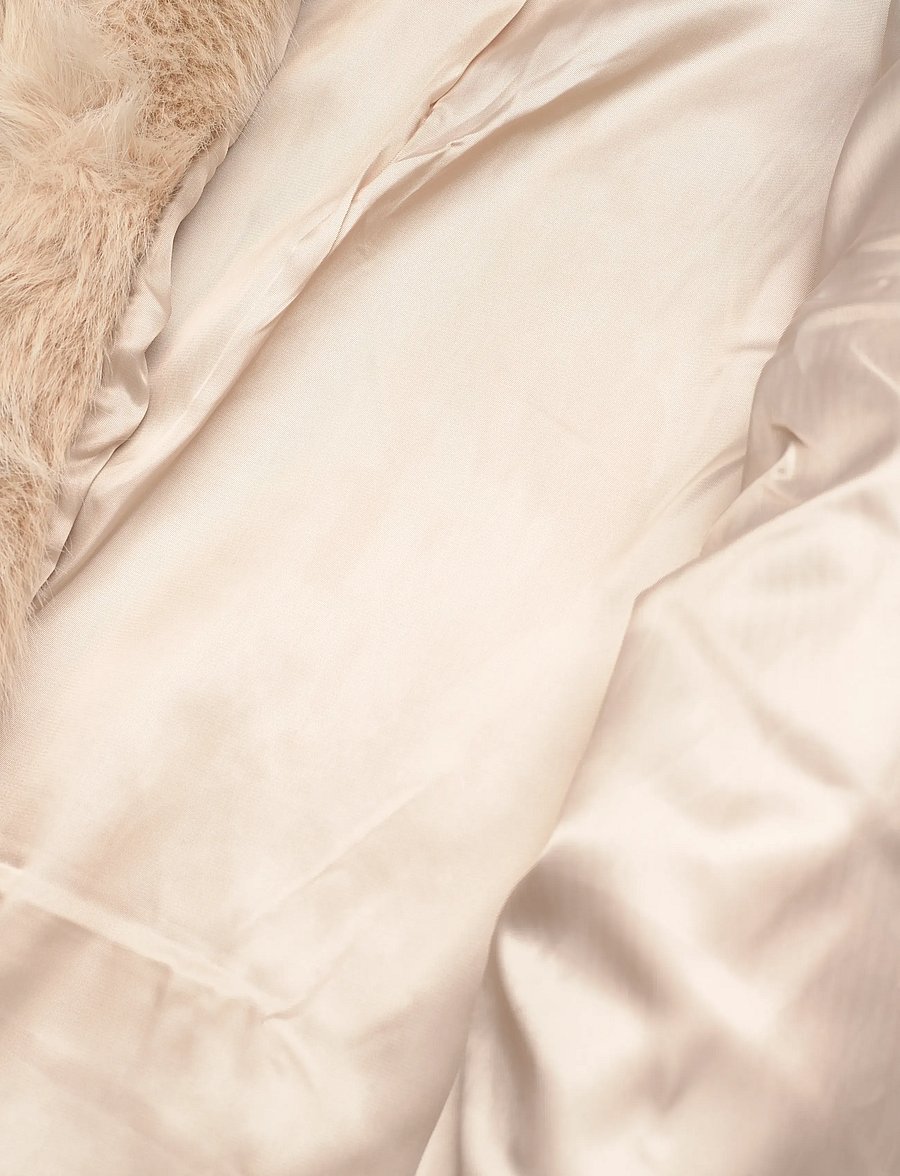 Twist & Tango - Joline Faux Fur jacket - faux fur jakker - champagne - 4
