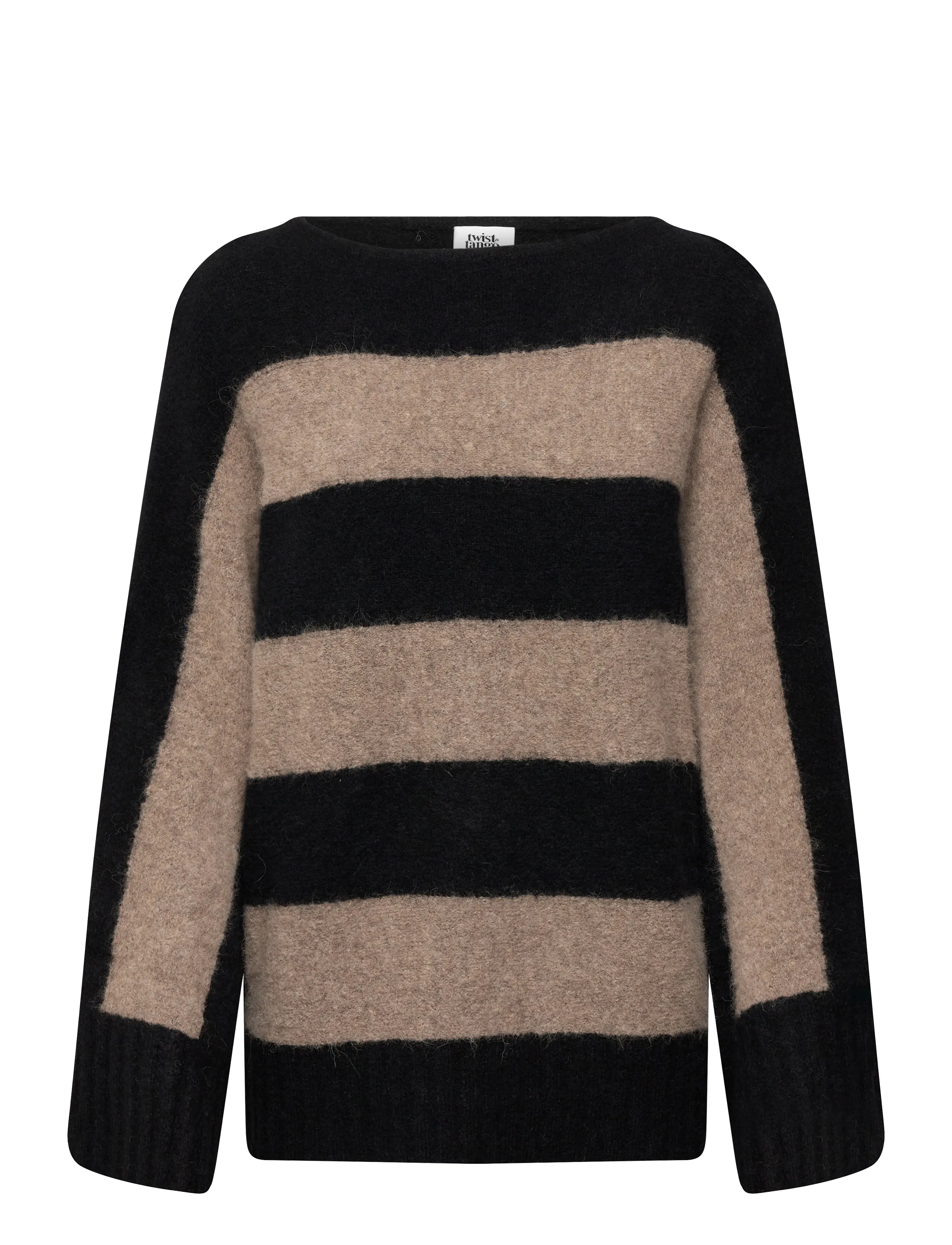 Twist & Tango Heylin Knitted Sweater - Transitional Layering - HAZEL STRIPE / black