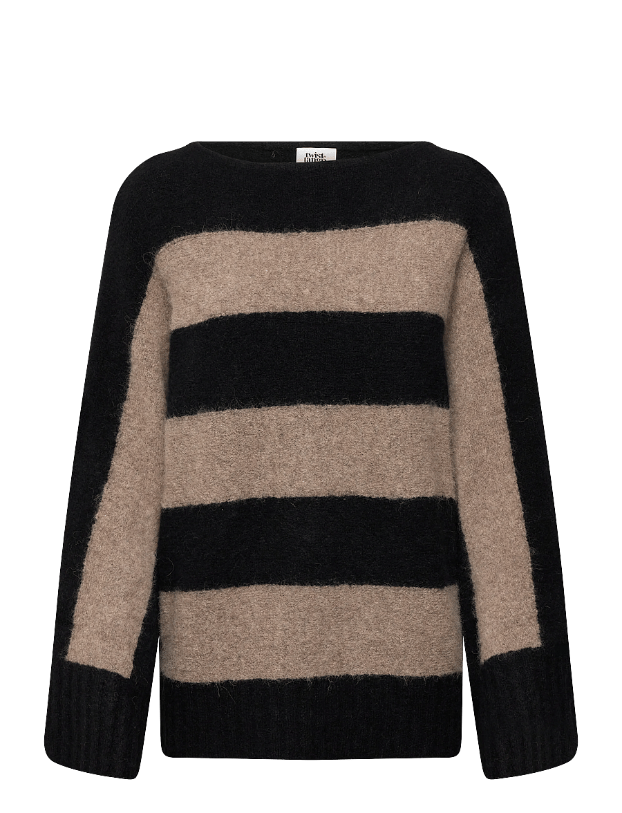 Twist & Tango - Heylin Knitted Sweater - pullover - hazel stripe - 0