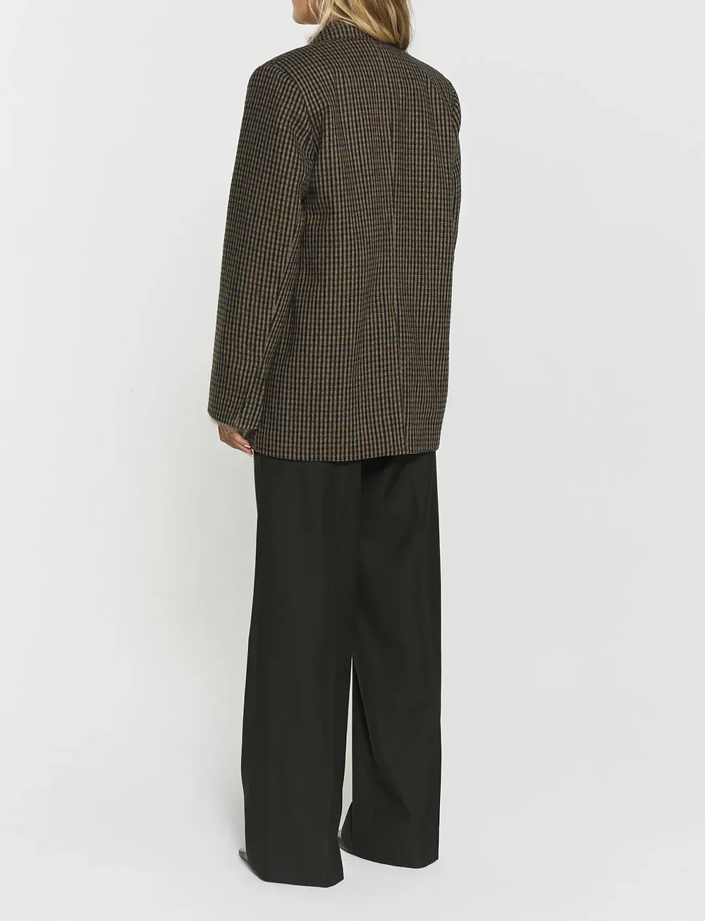 Twist & Tango - Vega Blazer - single breasted blazers - brown check - 3