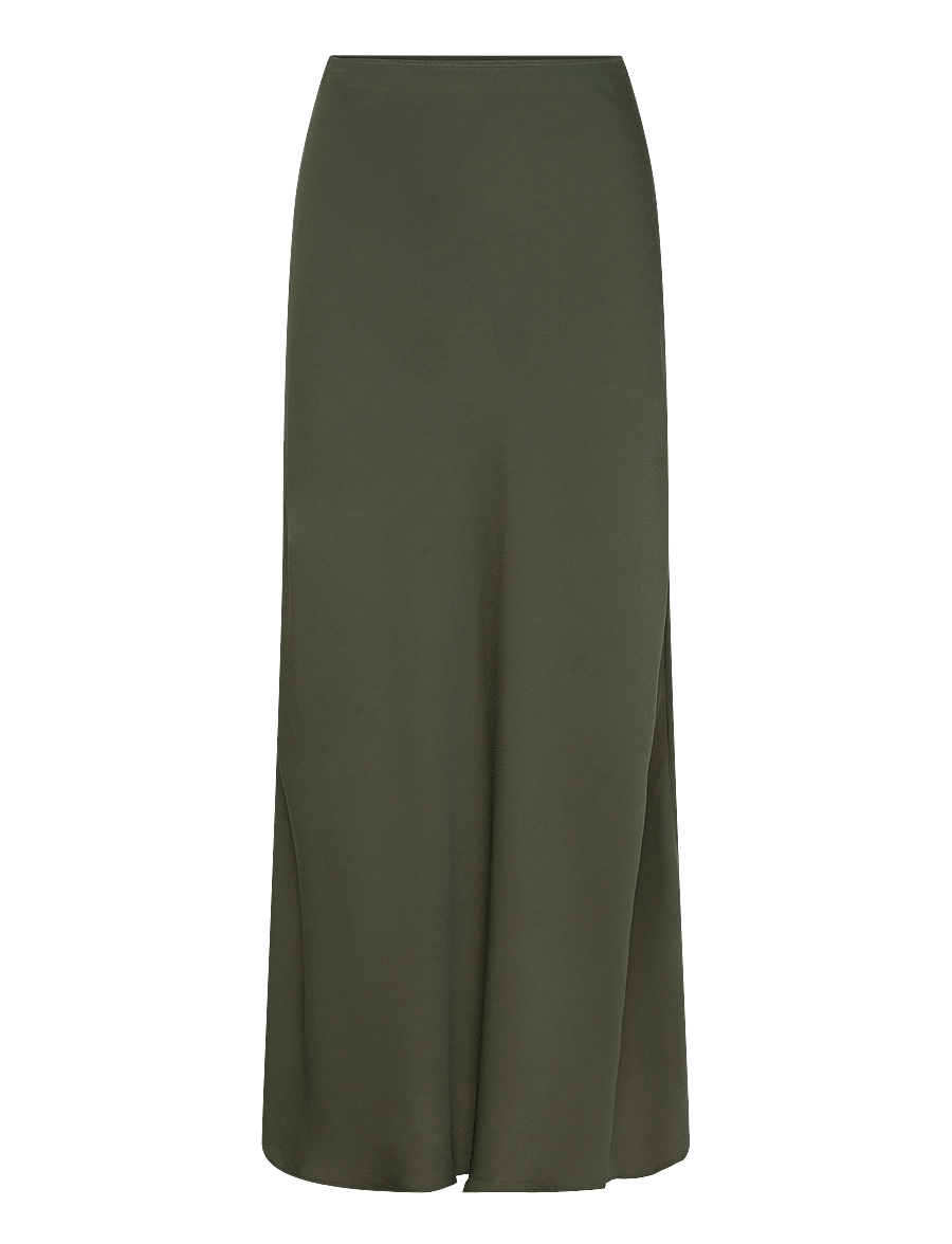 Twist & Tango - Tyne Satin Skirt - satinnederdele - forest green - 0