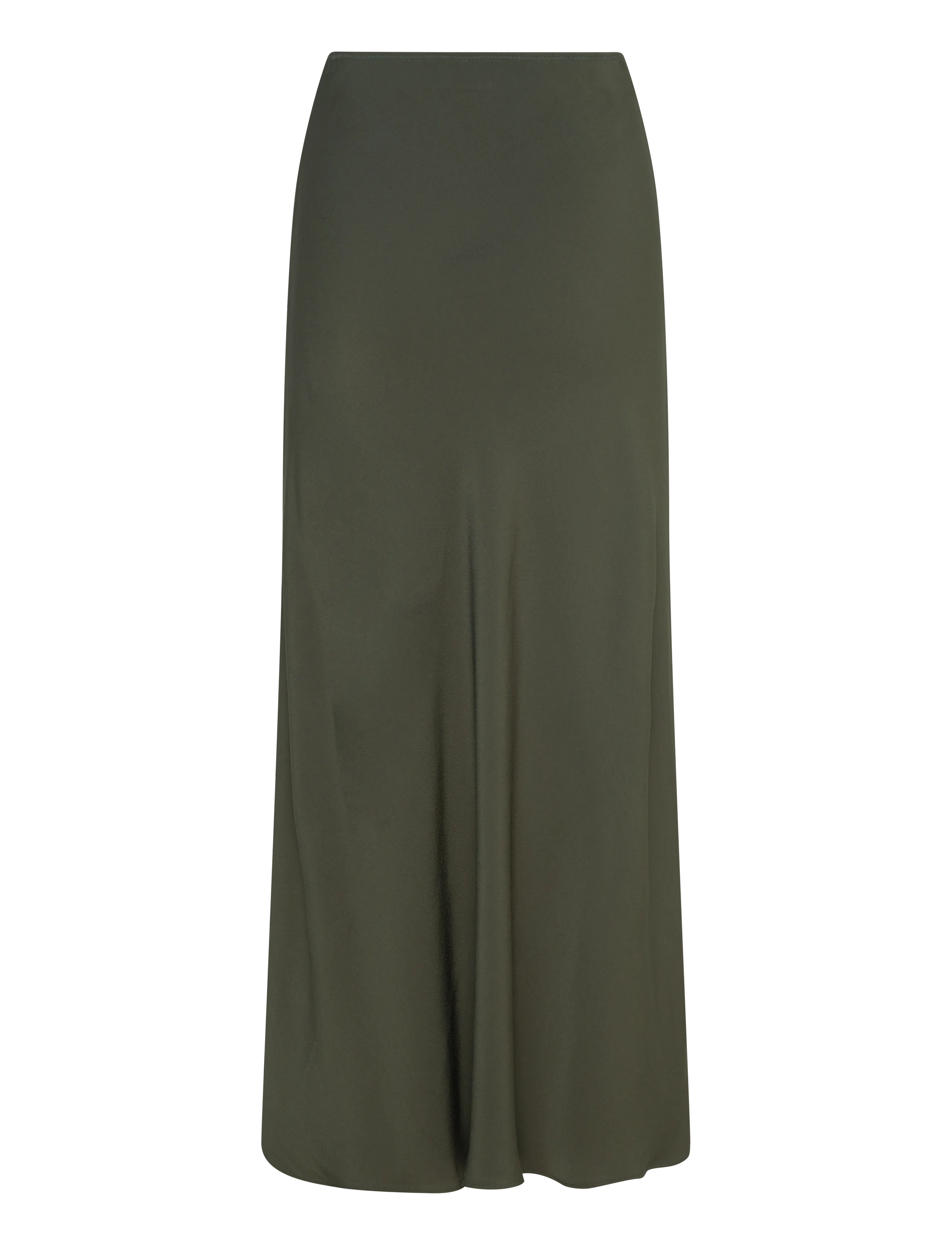 Twist & Tango - Tyne Satin Skirt - satiinist seelikud - forest green - 1