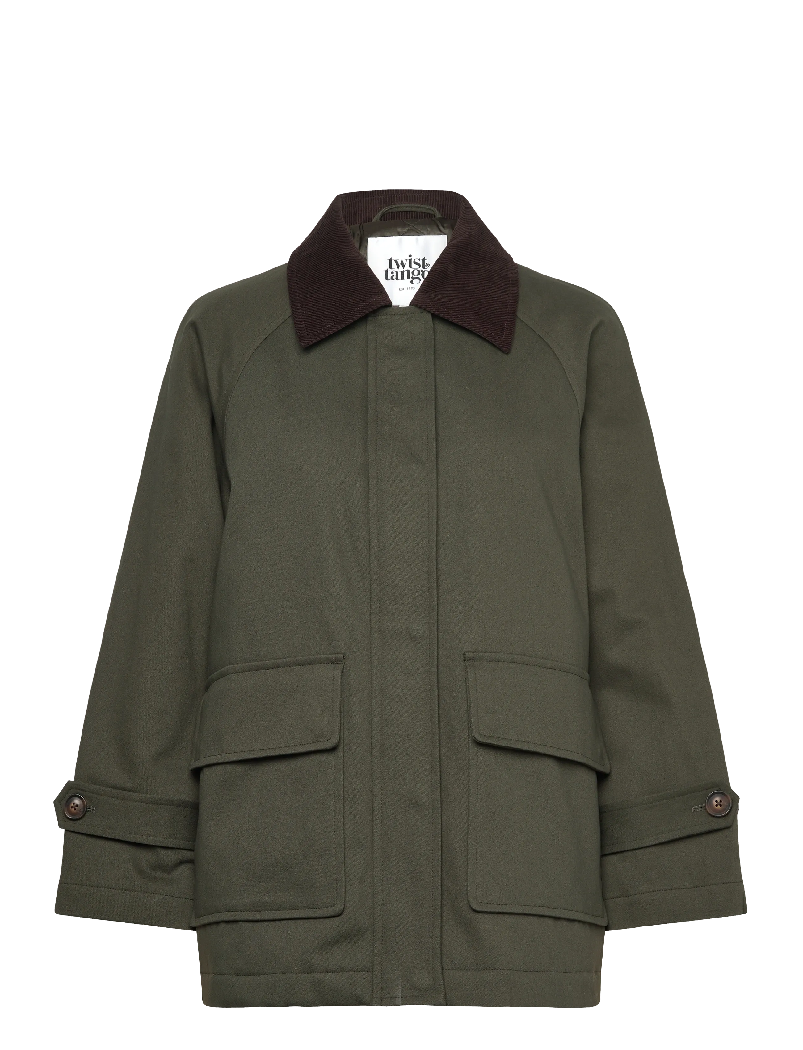 Twist & Tango Amira Jacket, XL, Green, Jakker > Utility-Jakker, Dame