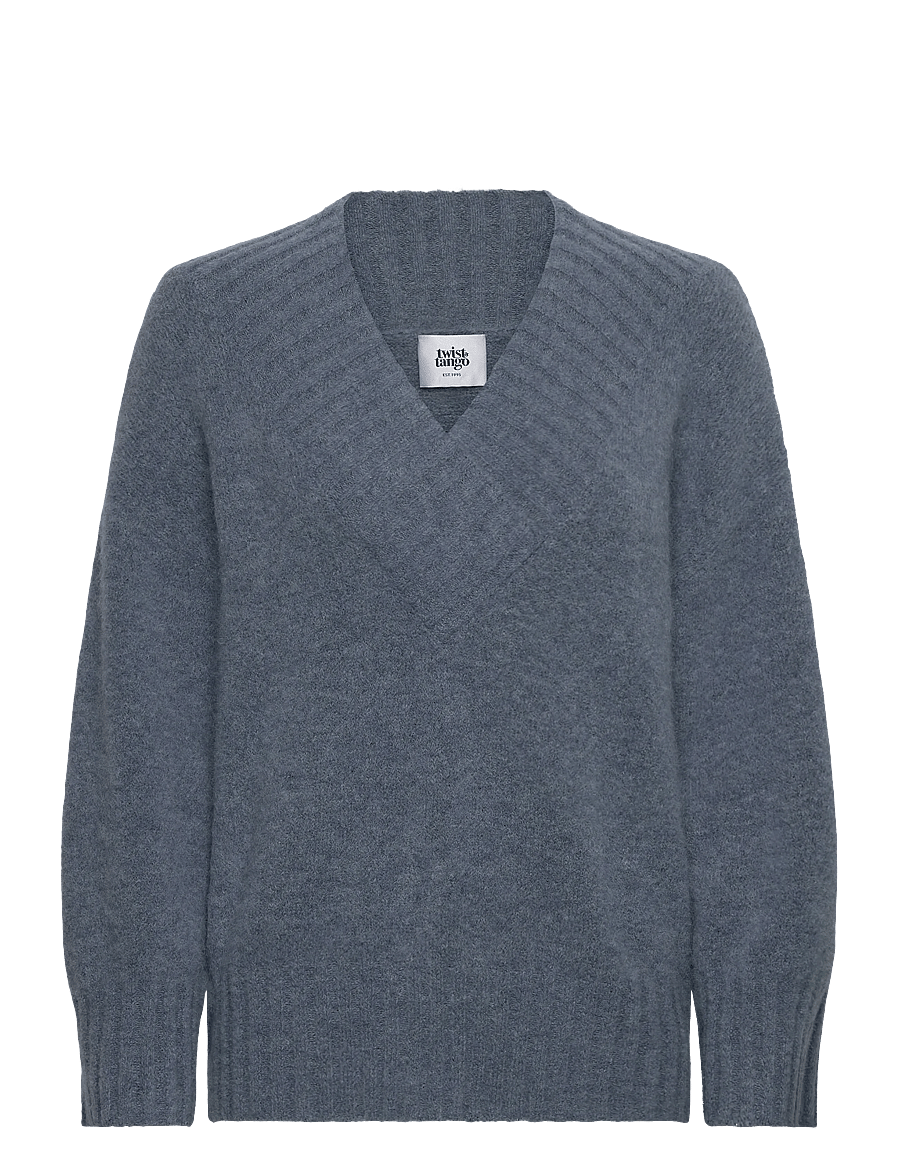 Twist & Tango - Saoirse Knitted Sweater - kampsunid - blue blizzard - 1
