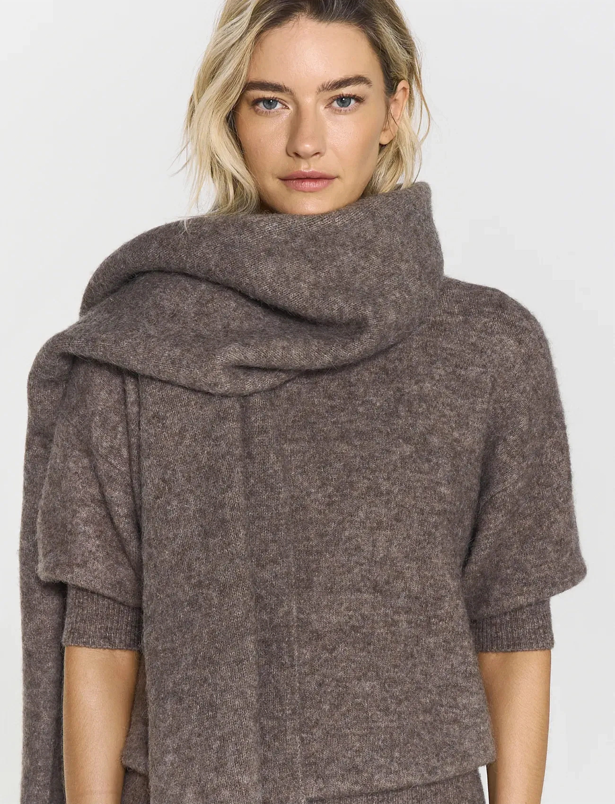 Twist & Tango Everlee Shawl, Kvinder, Sjal, Brun, Str: ONE SIZE